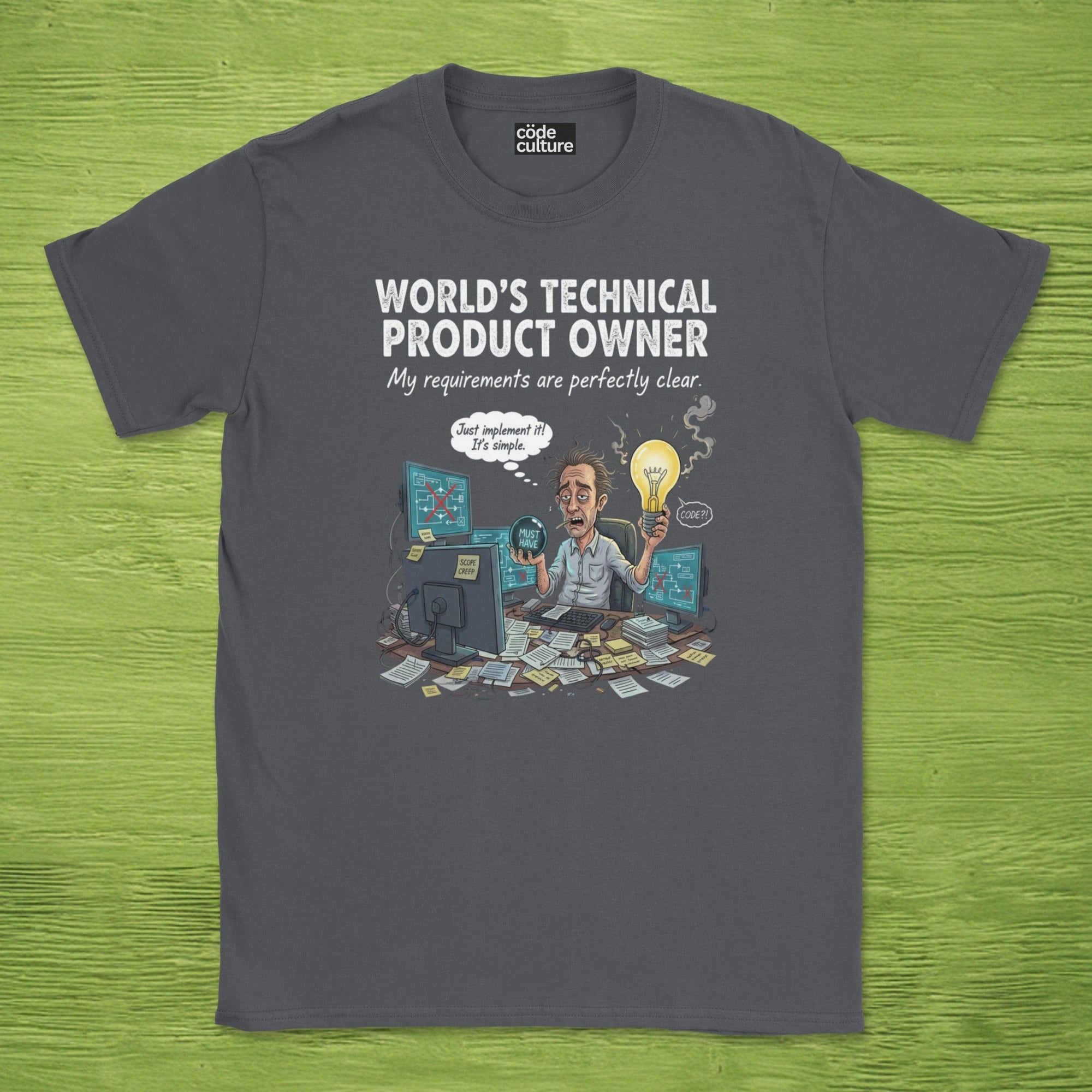 world's technical product owner shirt