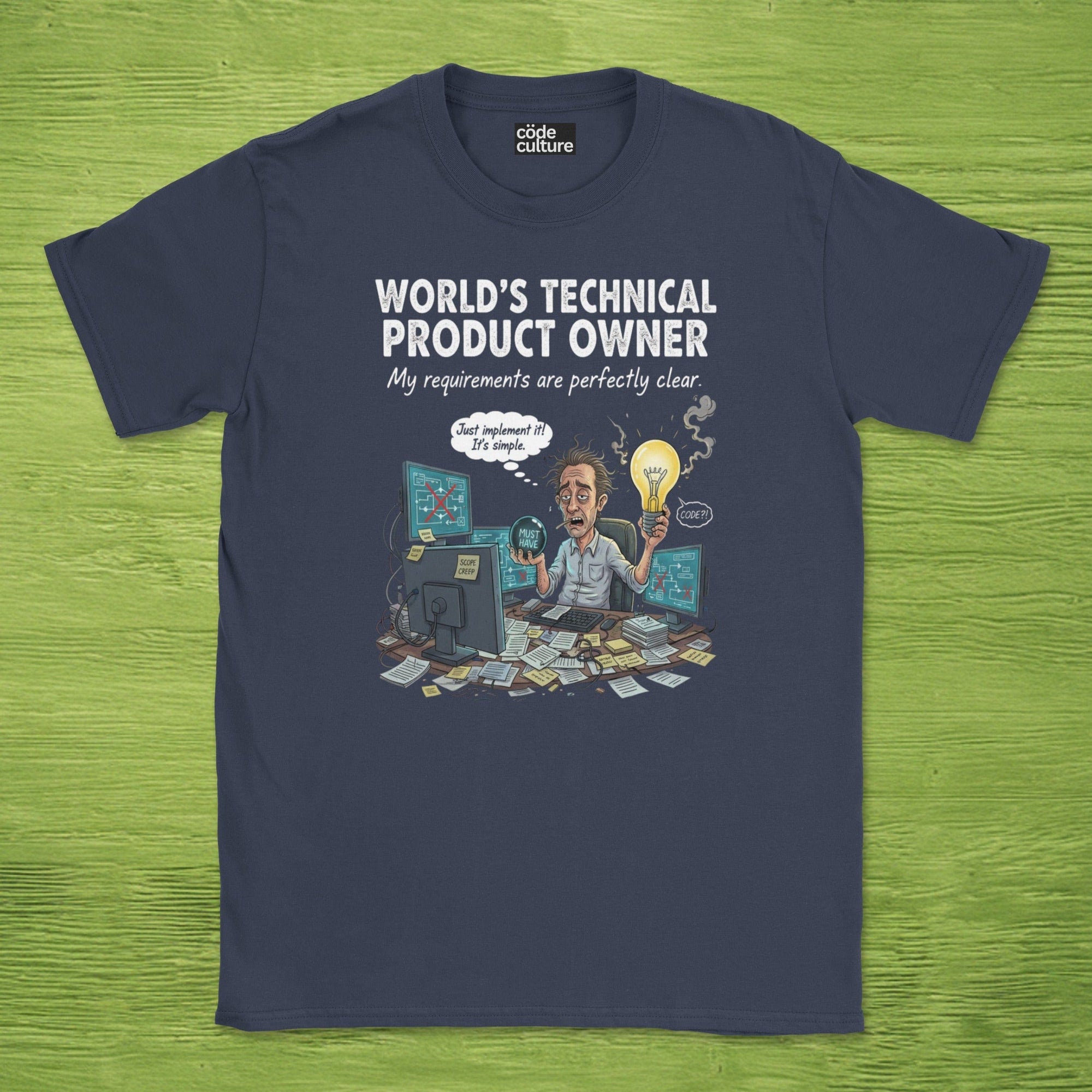 world's technical product owner shirt