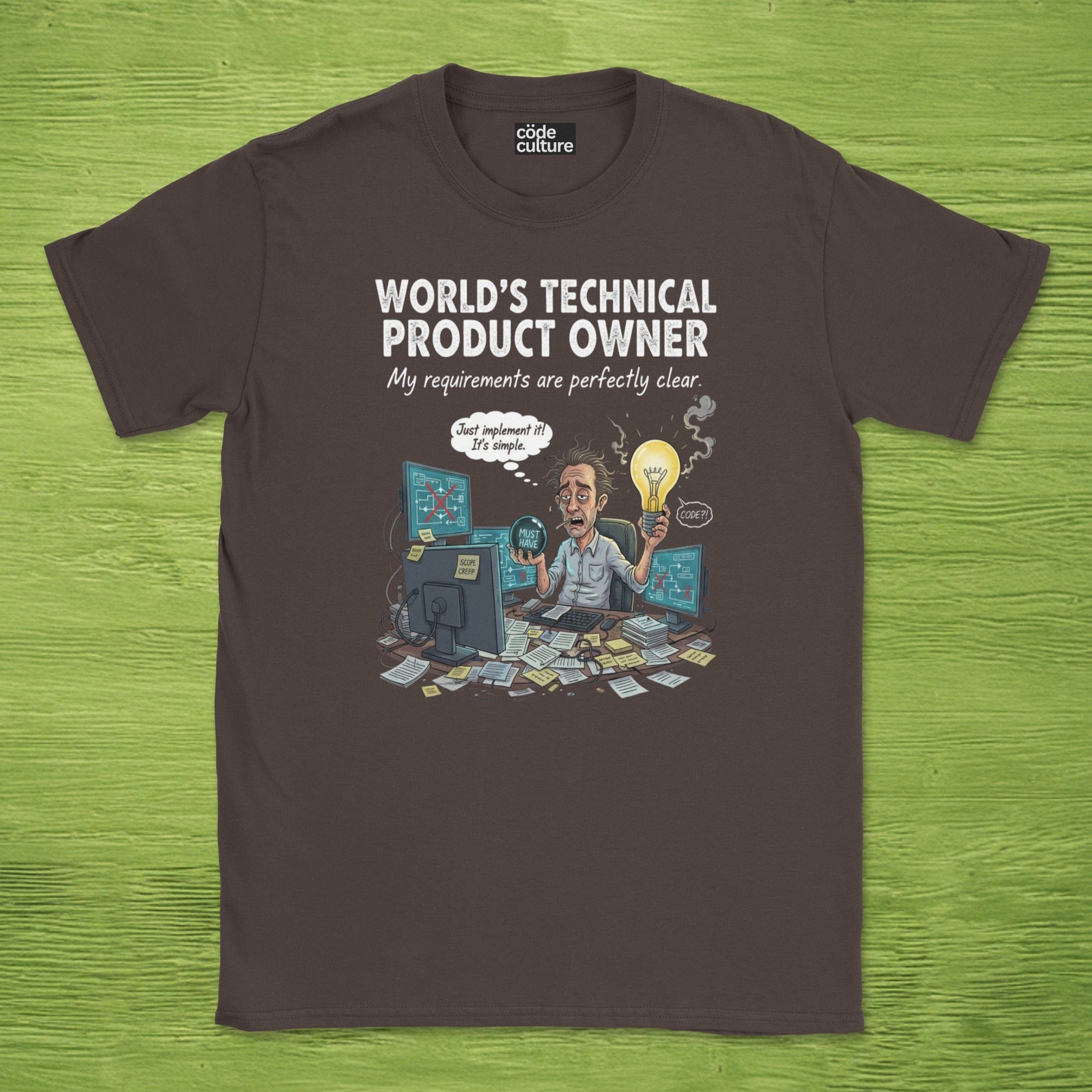 world's technical product owner shirt