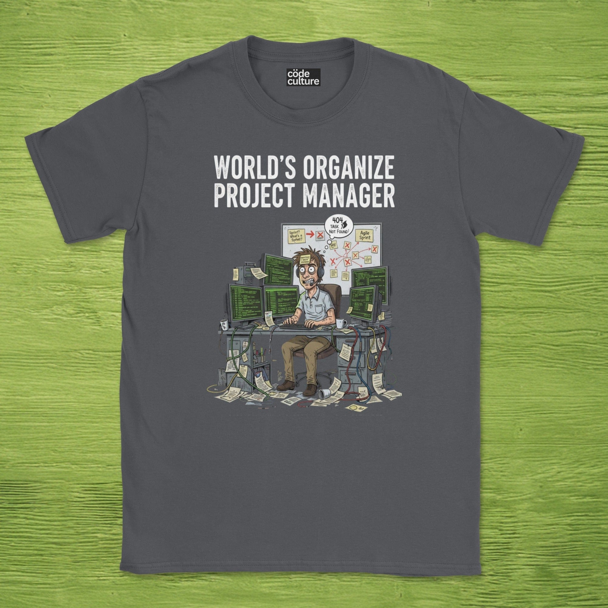 world's organize project manager shirt