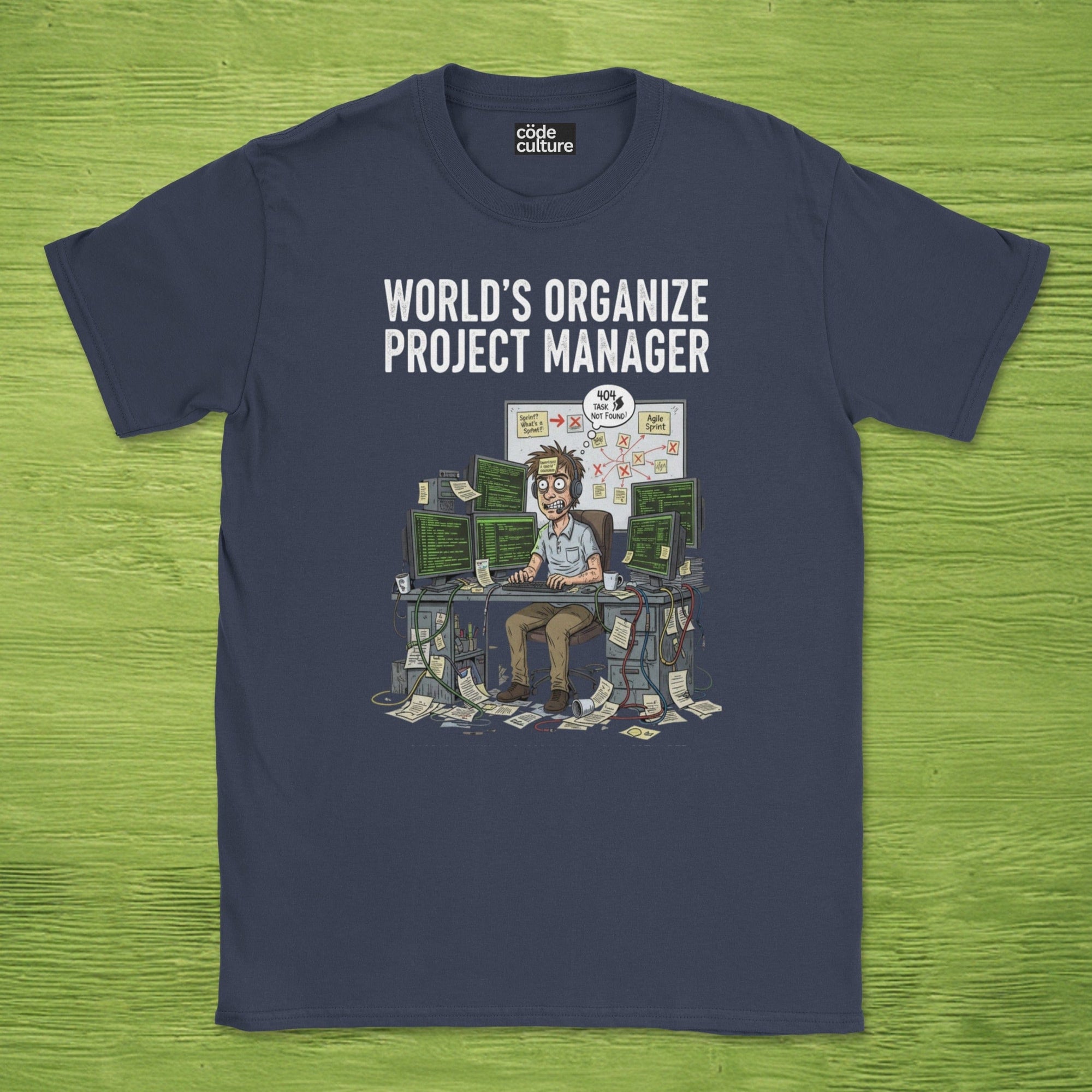world's organize project manager shirt