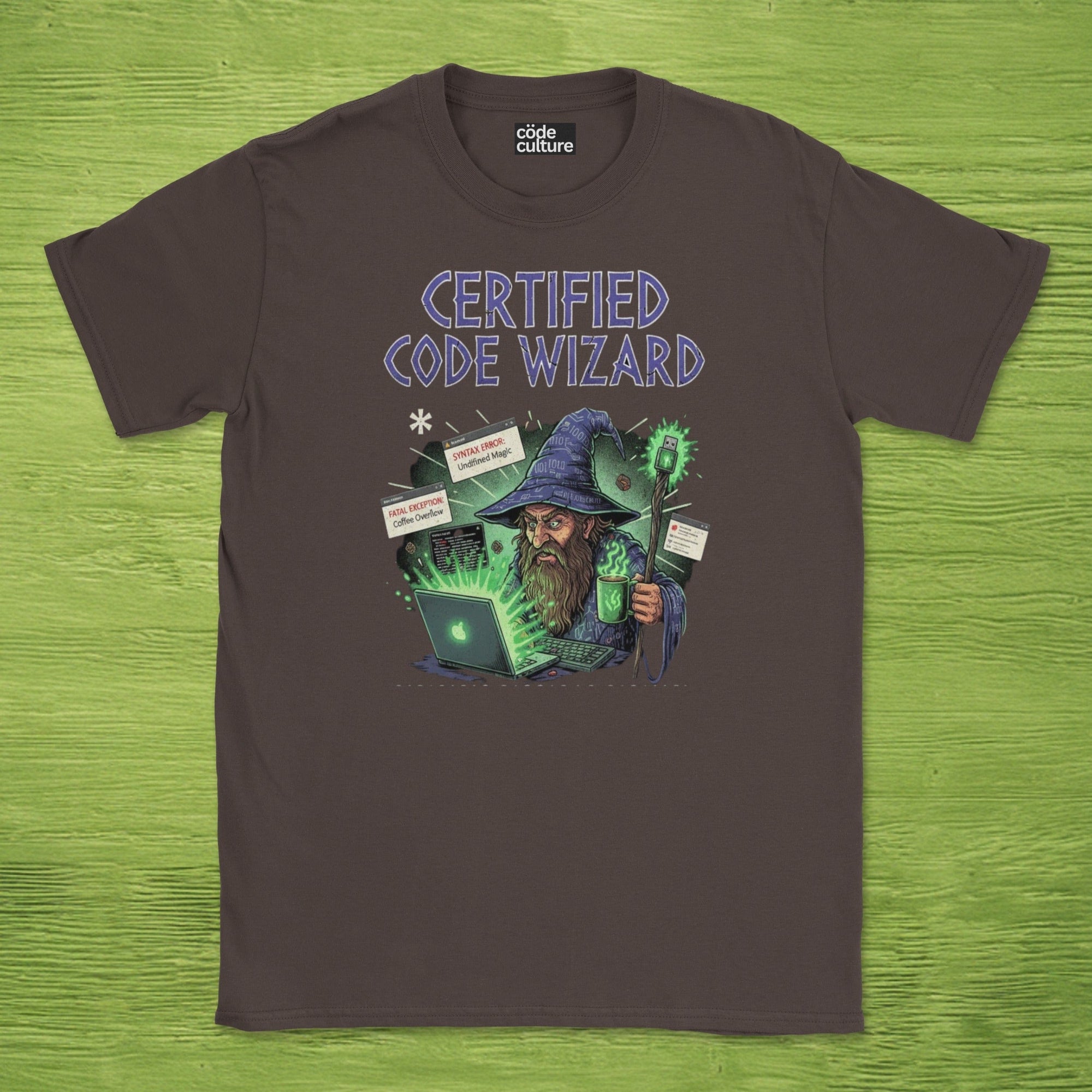 certified code wizard shirt