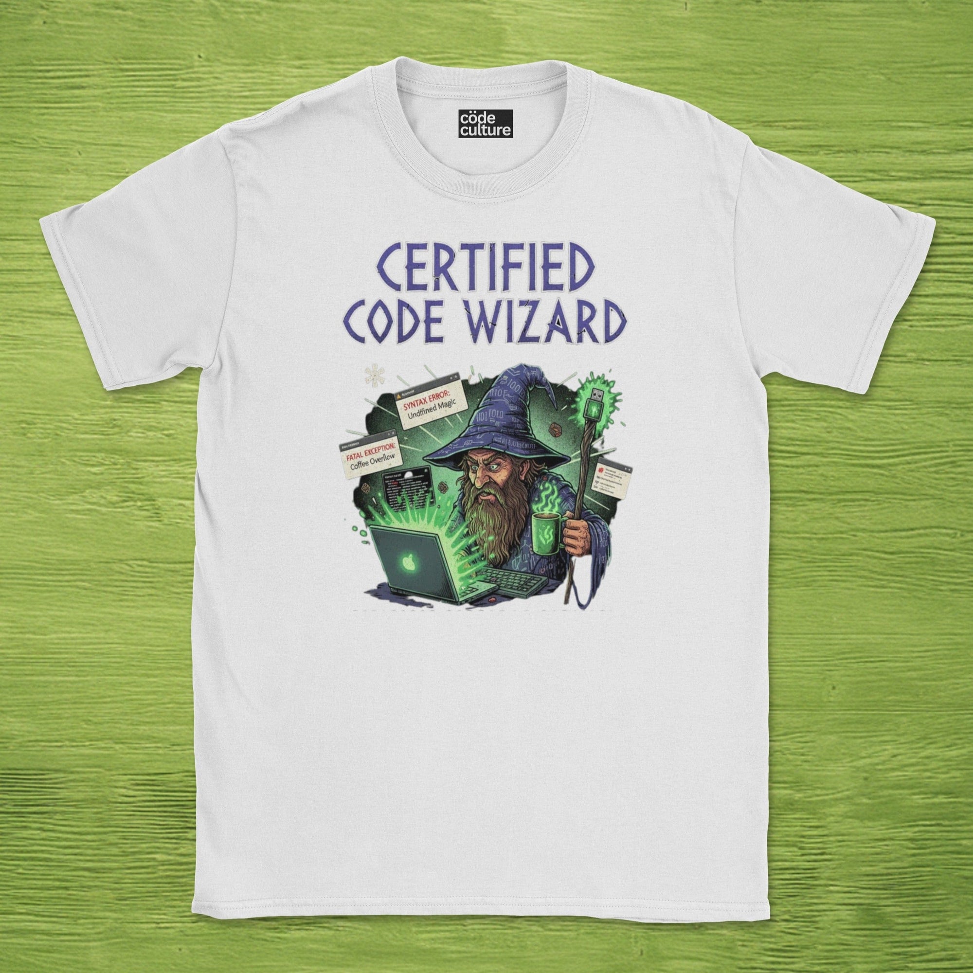 certified code wizard shirt
