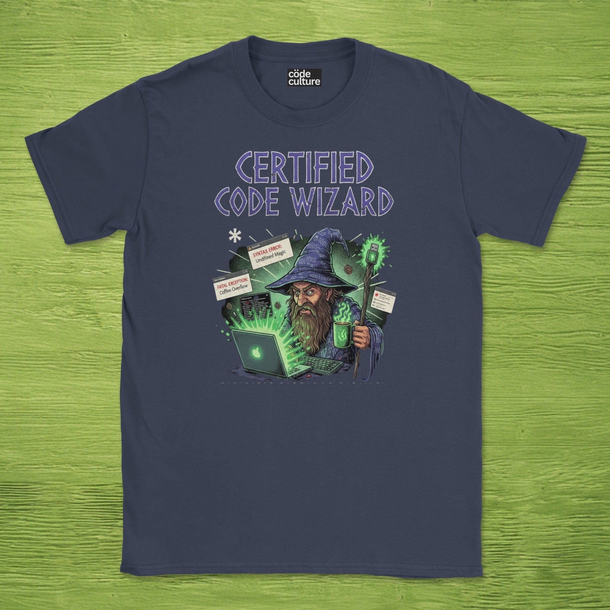 certified code wizard shirt