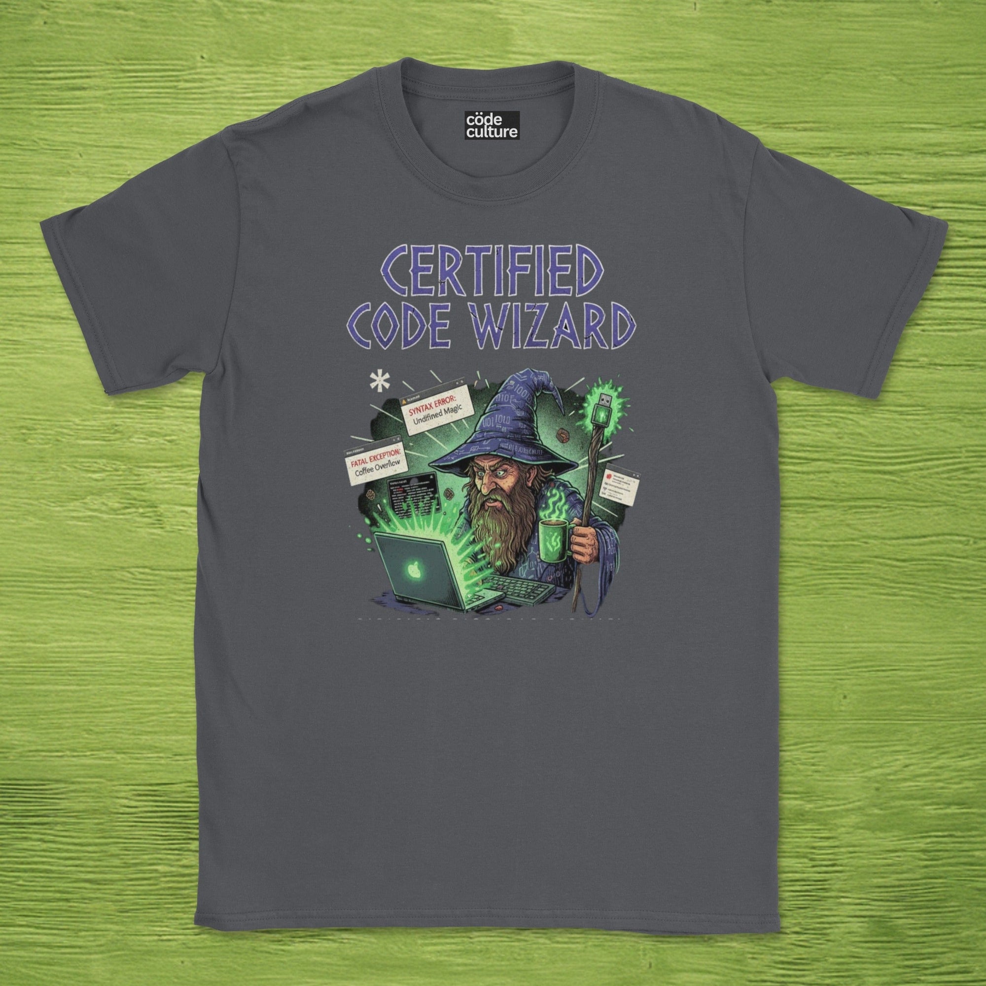 certified code wizard shirt