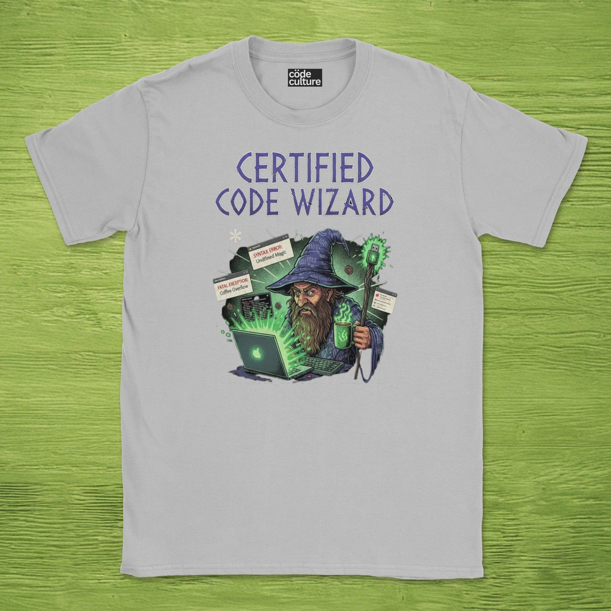 certified code wizard shirt