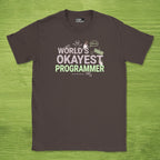 world's okayest programmer shirt