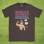 world's sexiest developer shirt