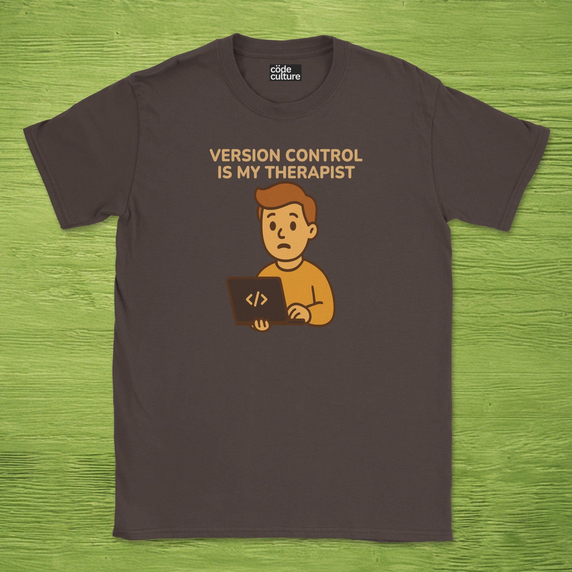 version control is my therapist shirt