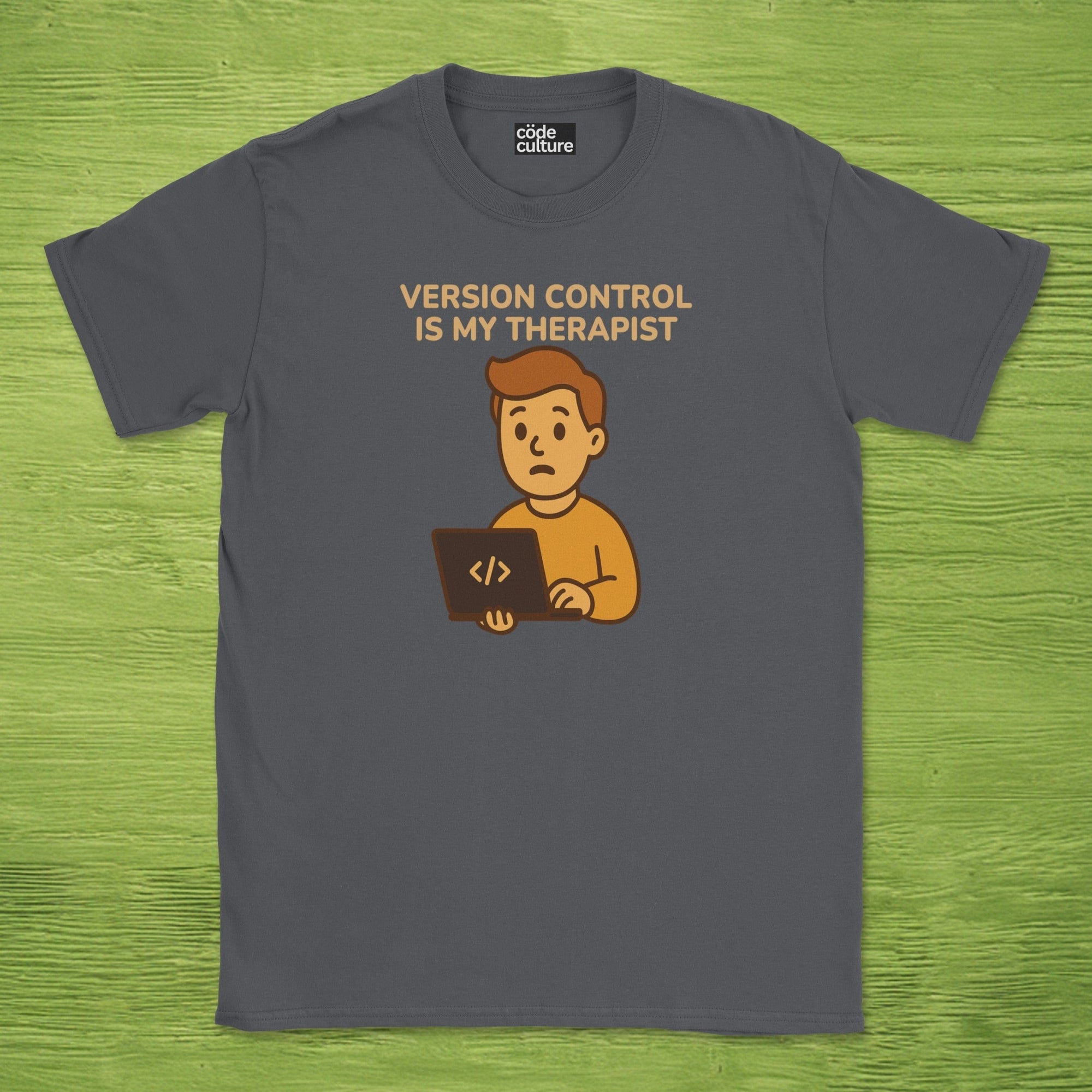 version control is my therapist shirt