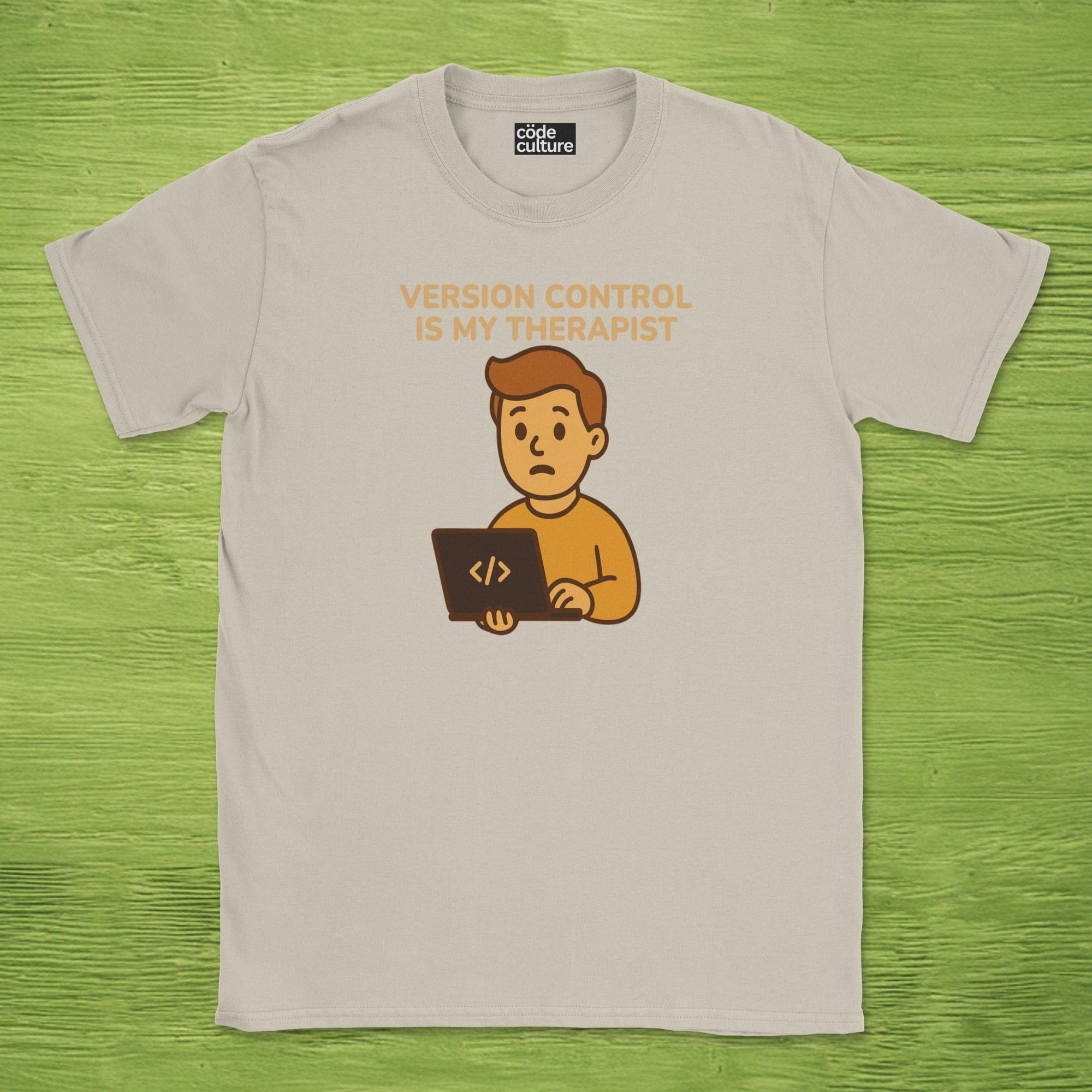 version control is my therapist shirt