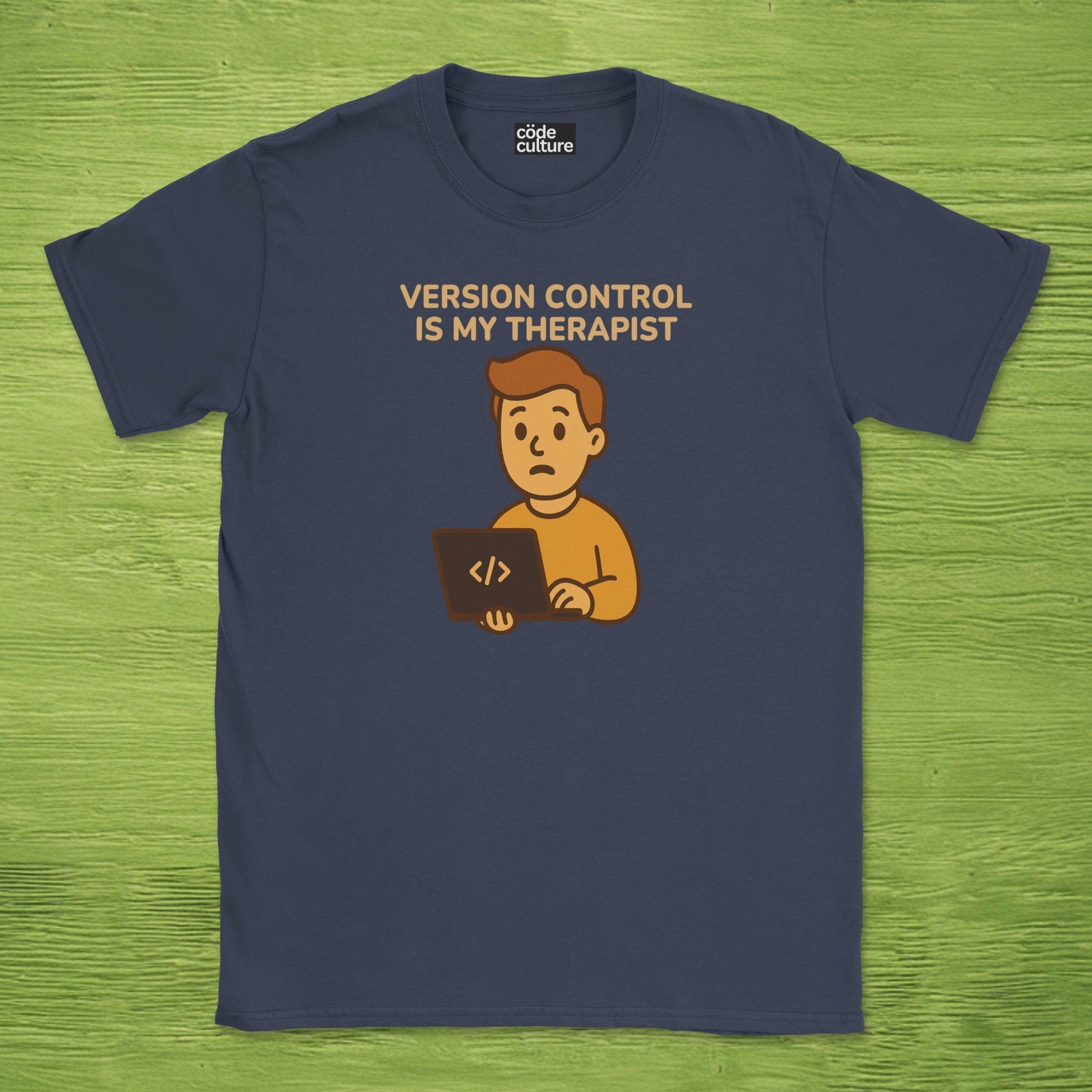 version control is my therapist shirt