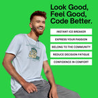 my code is self-documenting shirt