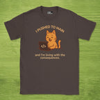 i'm living with the consequences shirt