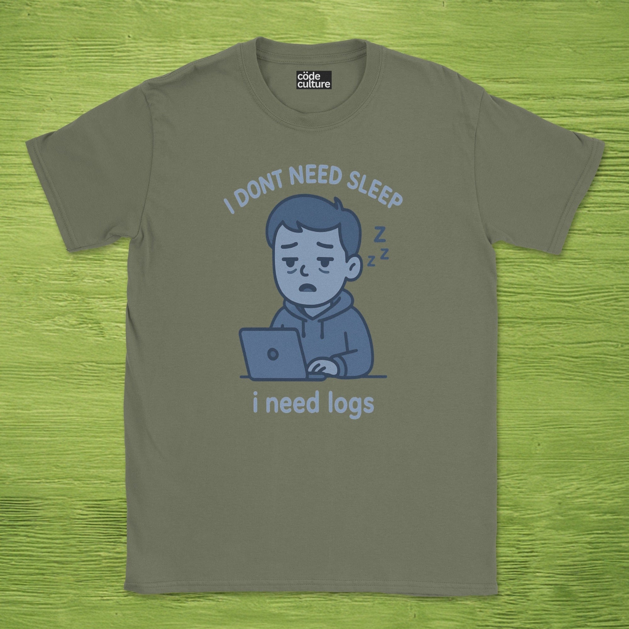 i need logs shirt