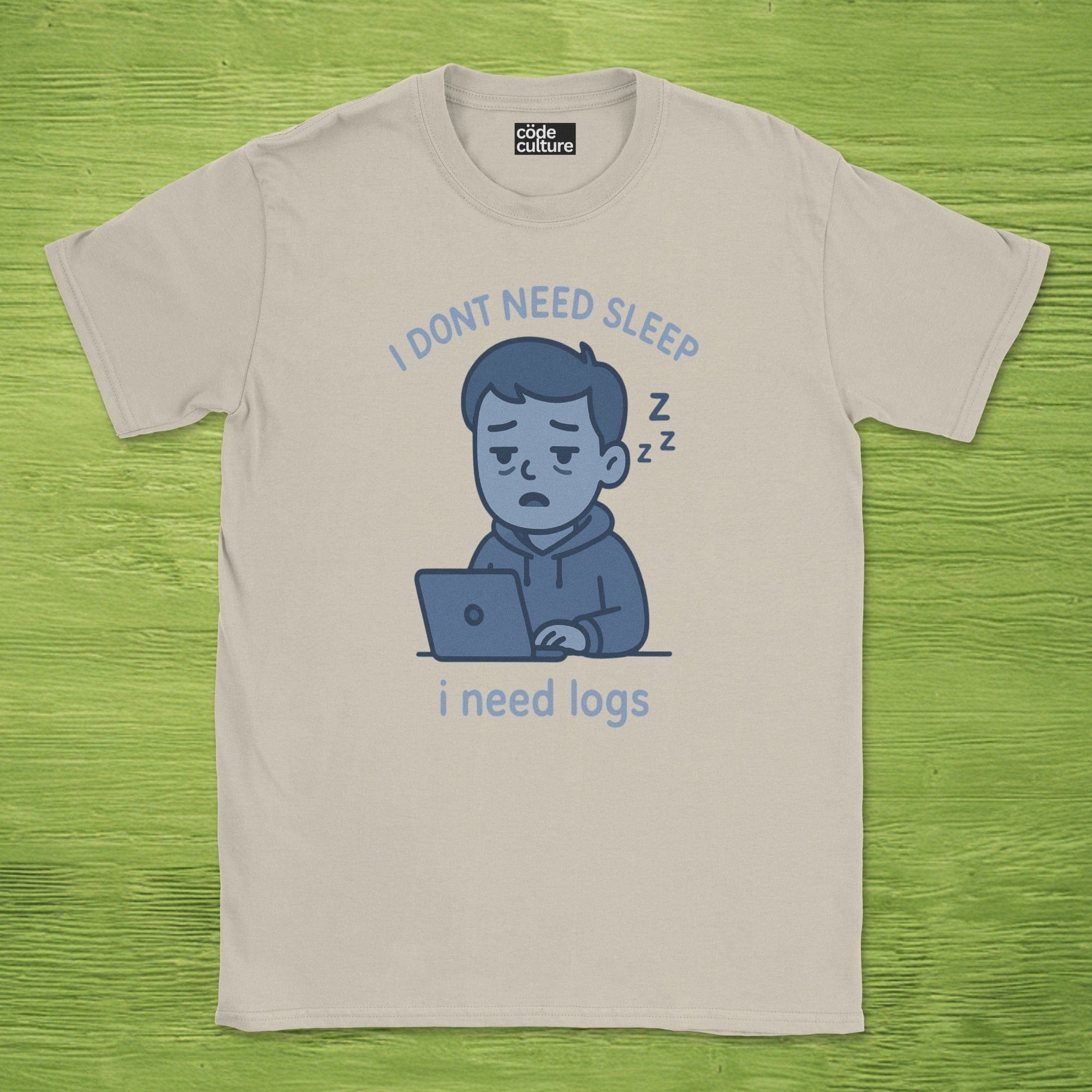 i need logs shirt