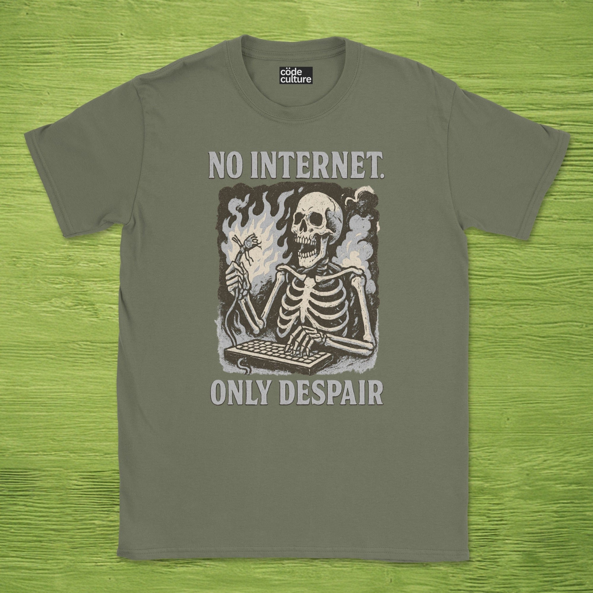 no internet only despair shirt