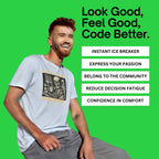 my code runs on regret skeleton shirt