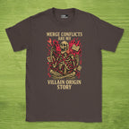 merge conflicts are my villain origin story skeleton shirt