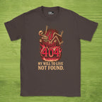 my will to live not found skeleton shirt