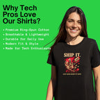 ship it. let god sort it out. skeleton shirt