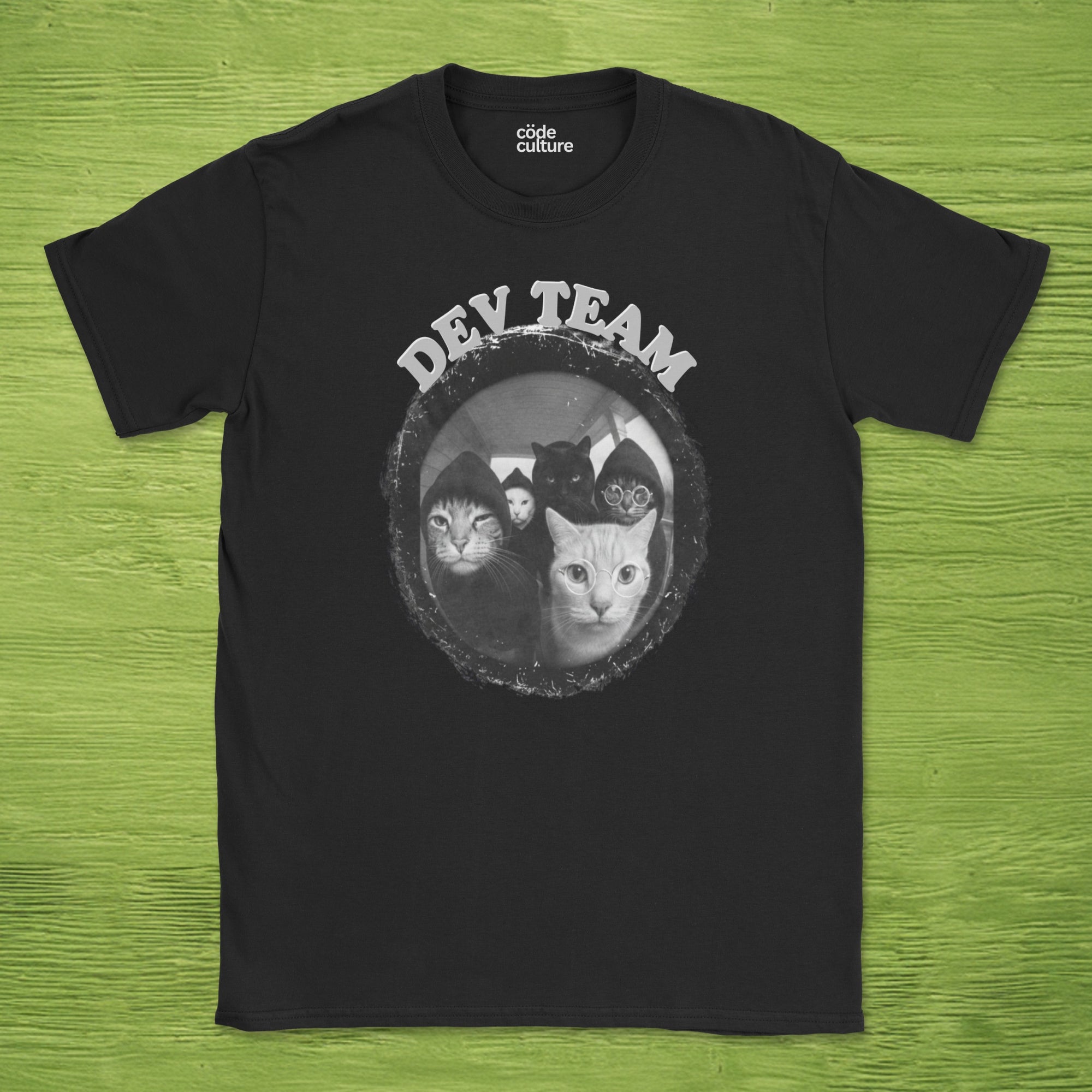 cat dev team shirt