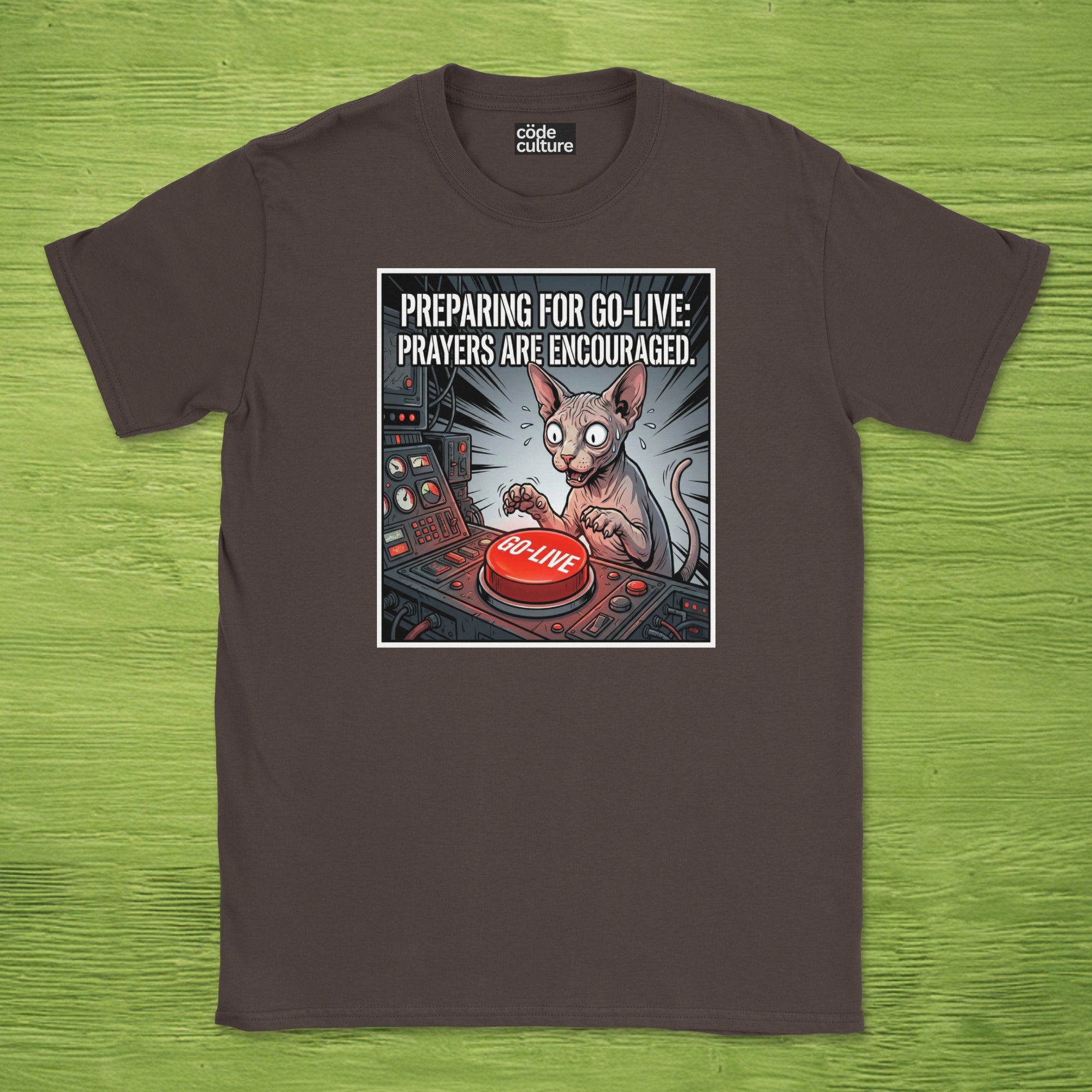 preparing for go-live shirt