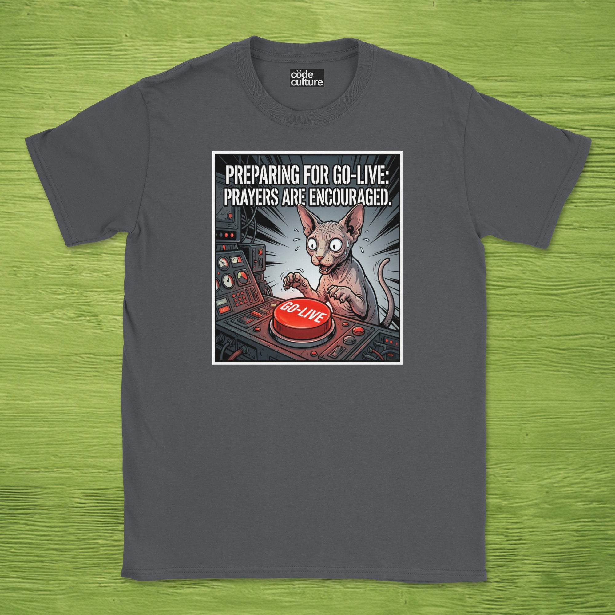 preparing for go-live shirt