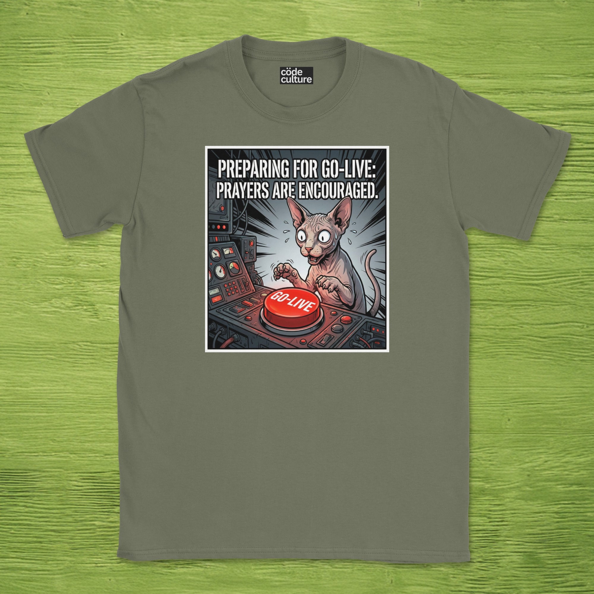 preparing for go-live shirt