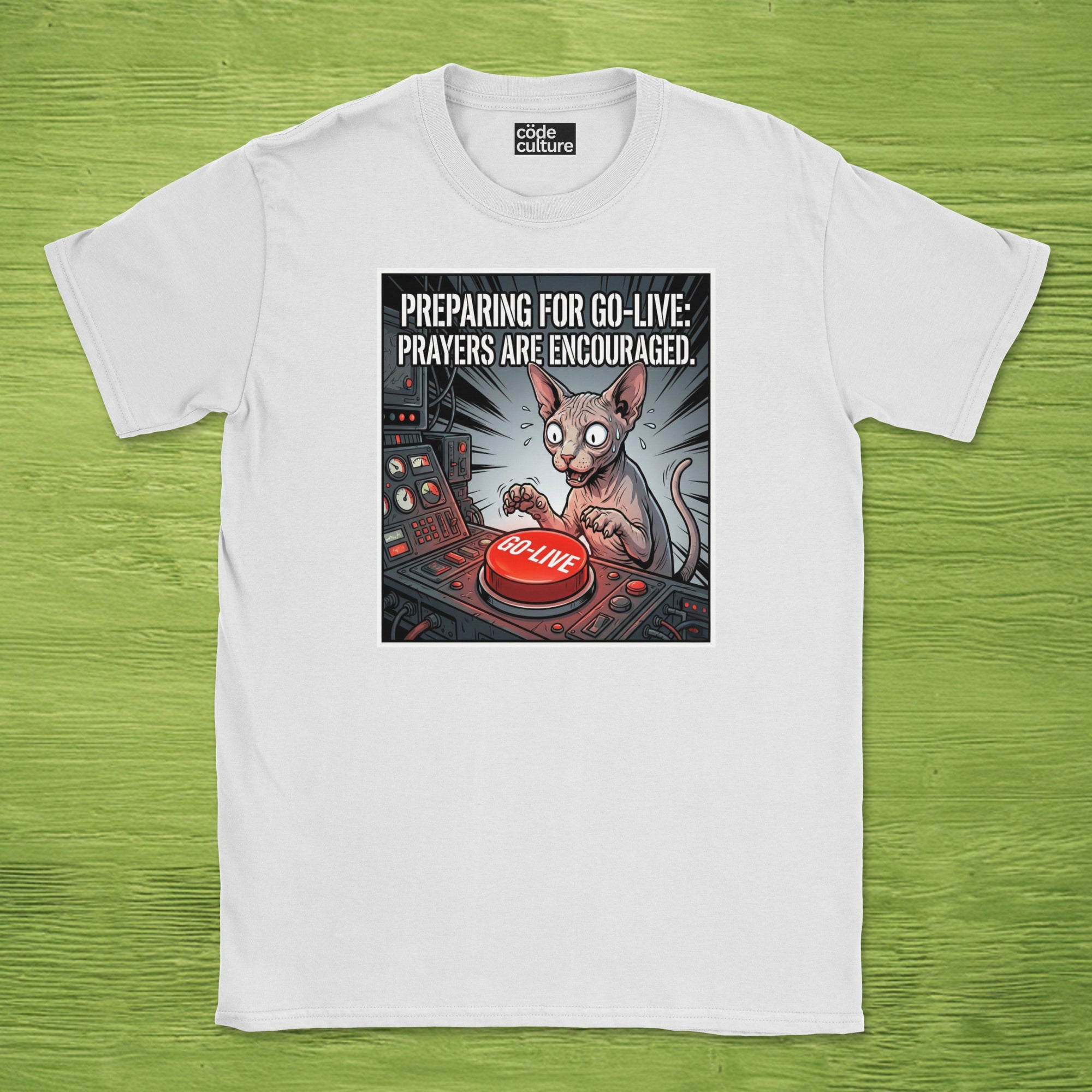 preparing for go-live shirt