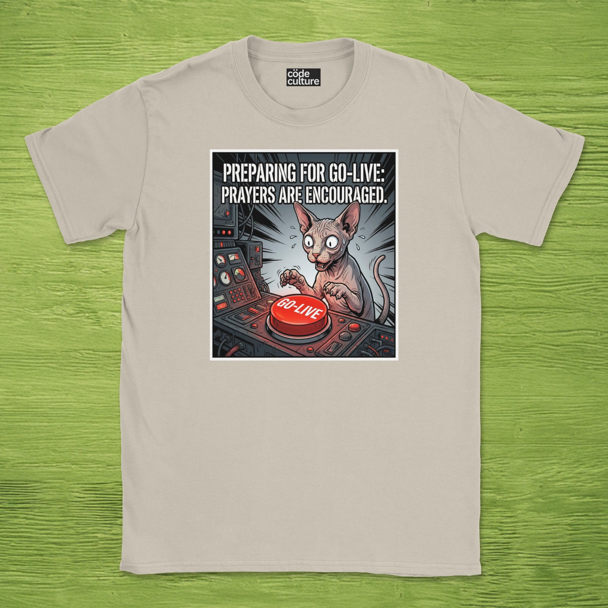 preparing for go-live shirt