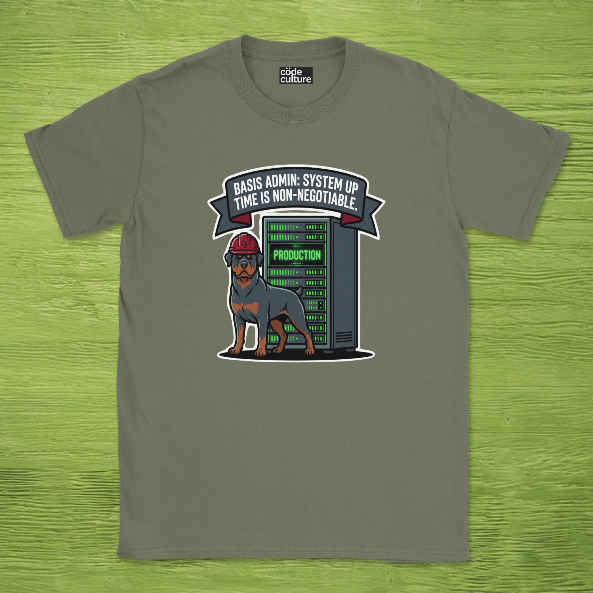 basis admin dog shirt