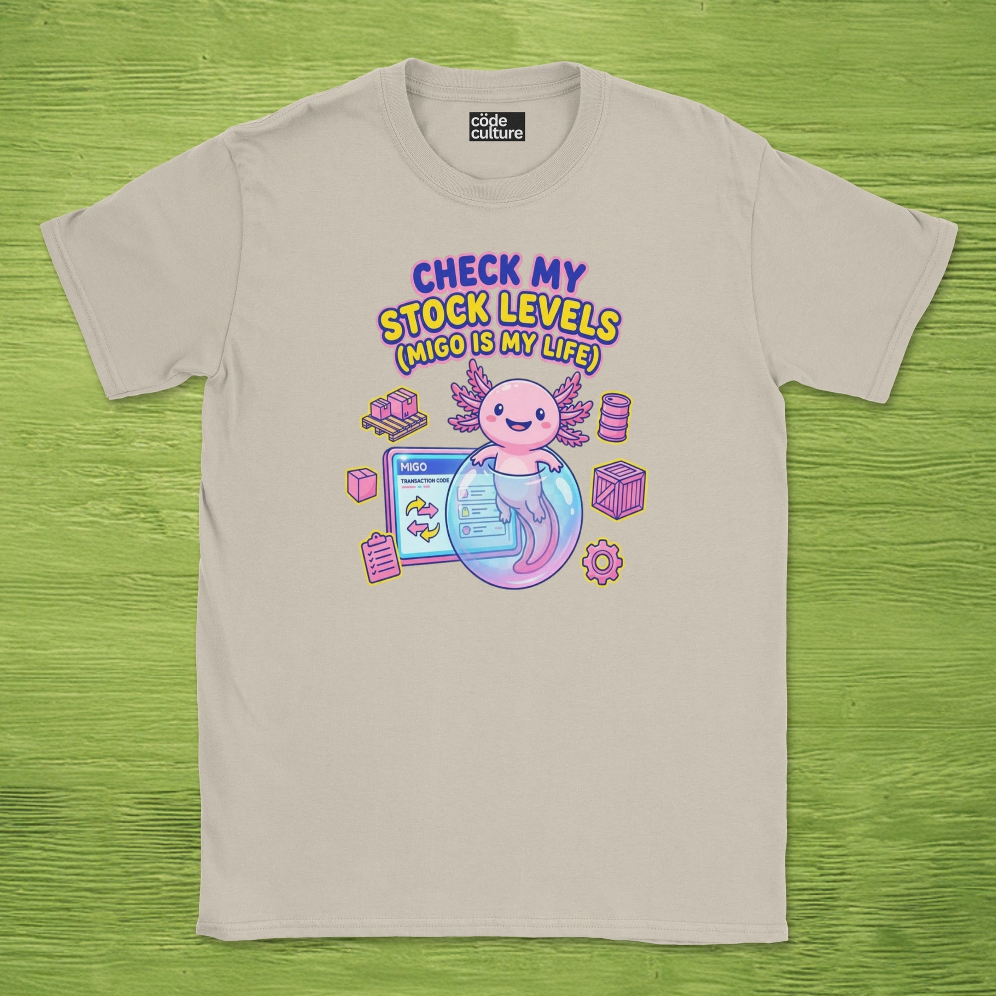 axolotl developer shirt