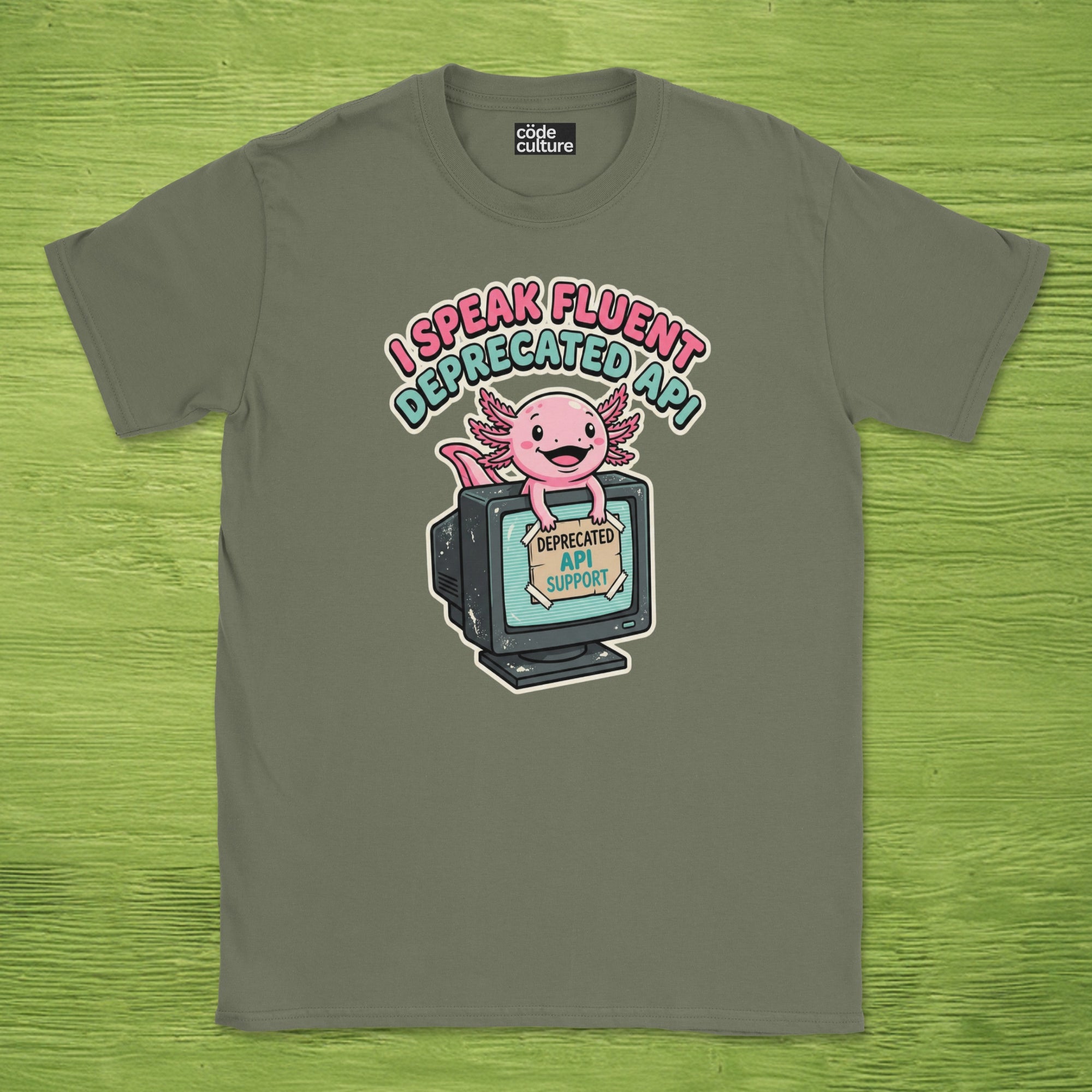 axolotl fluent deprecated API shirt