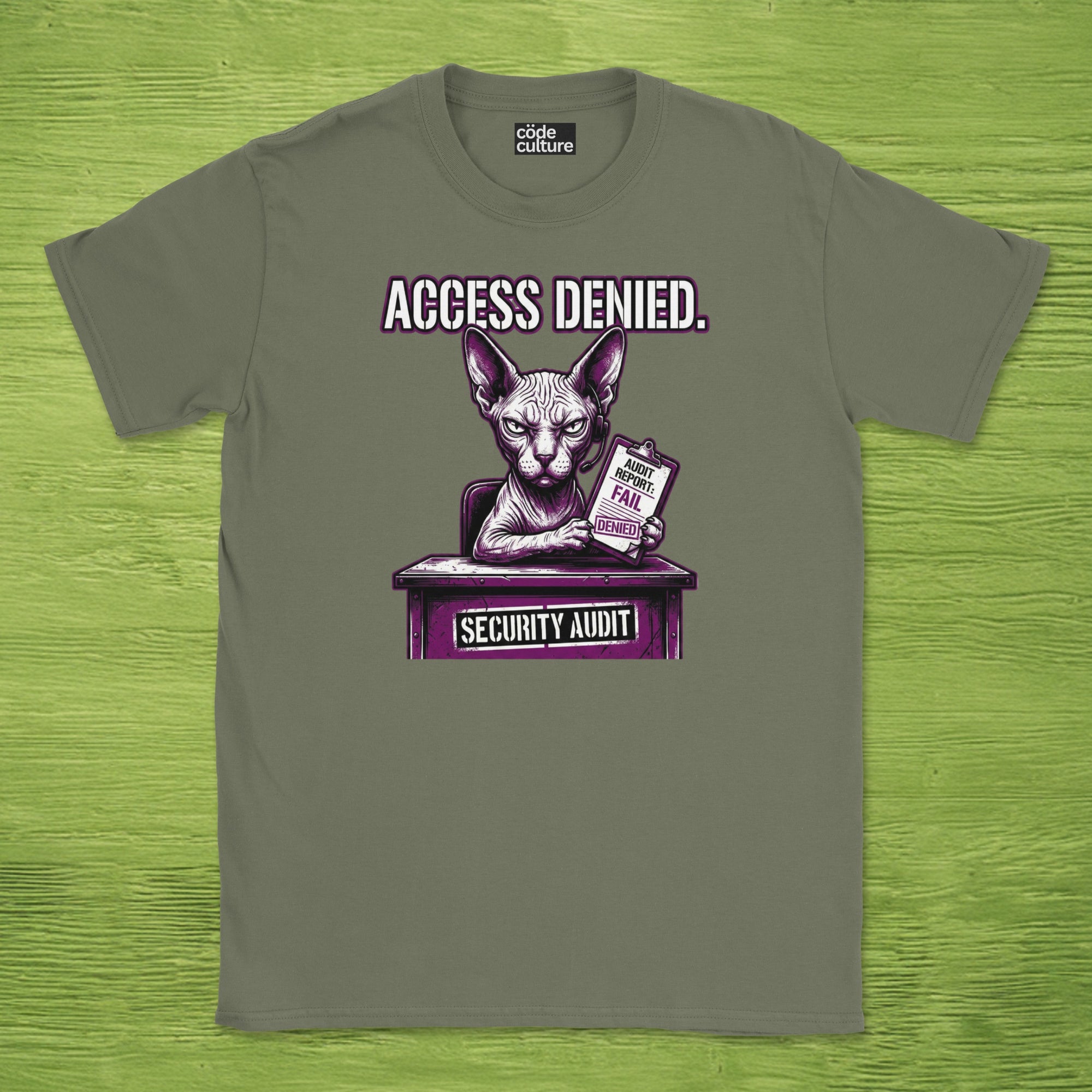 access denied security audit shirt