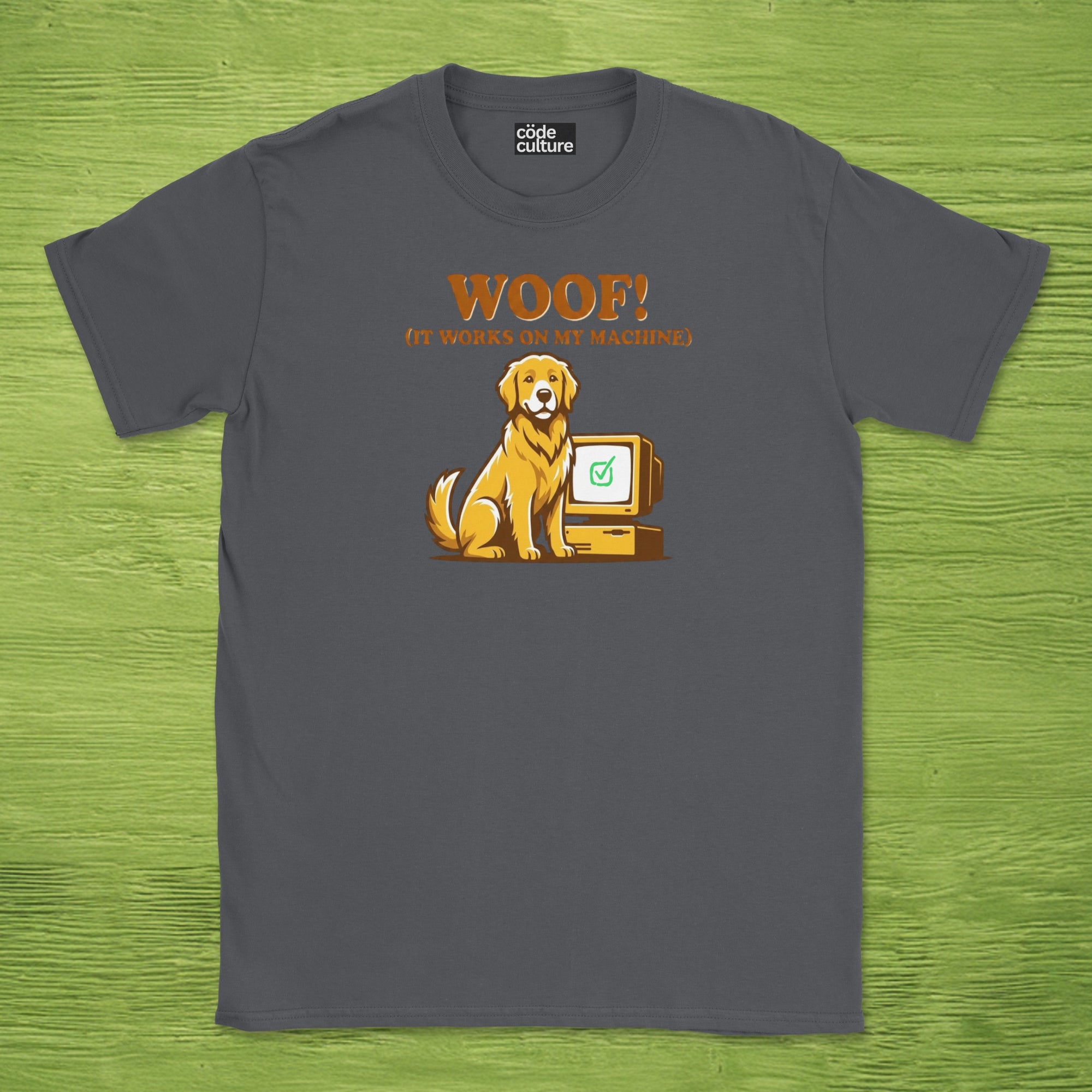 woof IT works shirt