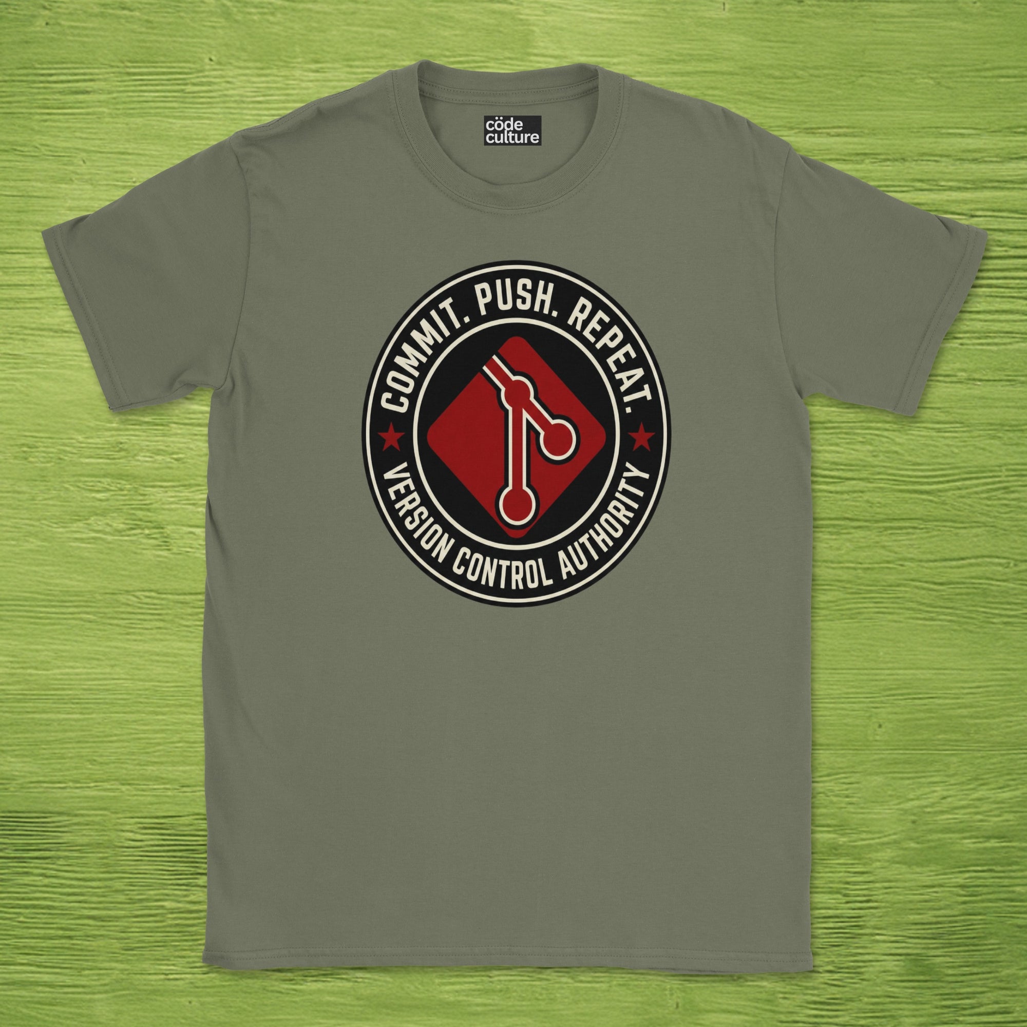 commit push repeat shirt
