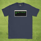 Code Culture git commit -m "fixed stuff" shirt funny programmer T-Shirt in Navy — Code Culture developer clothing