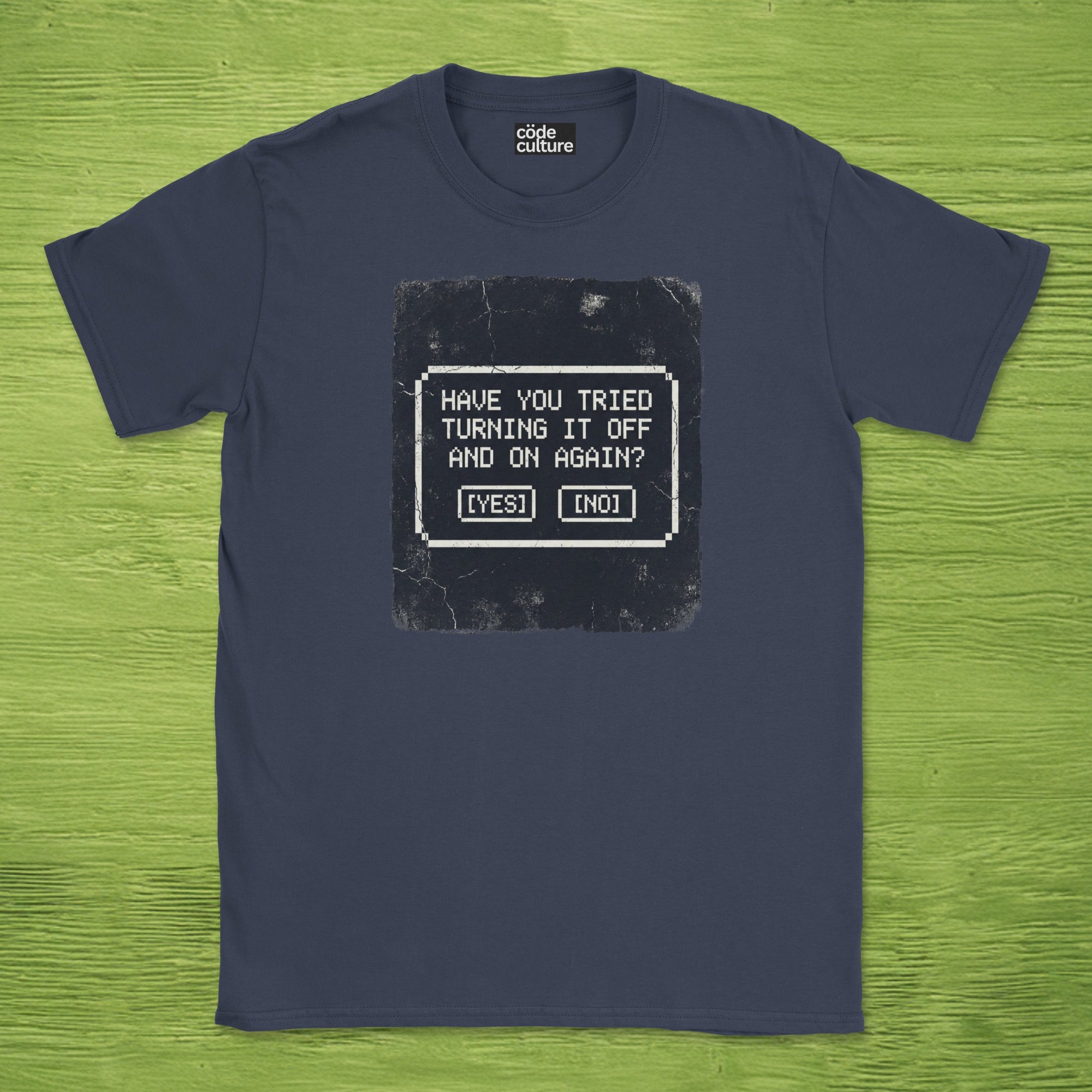 have you tried turning it off and on shirt