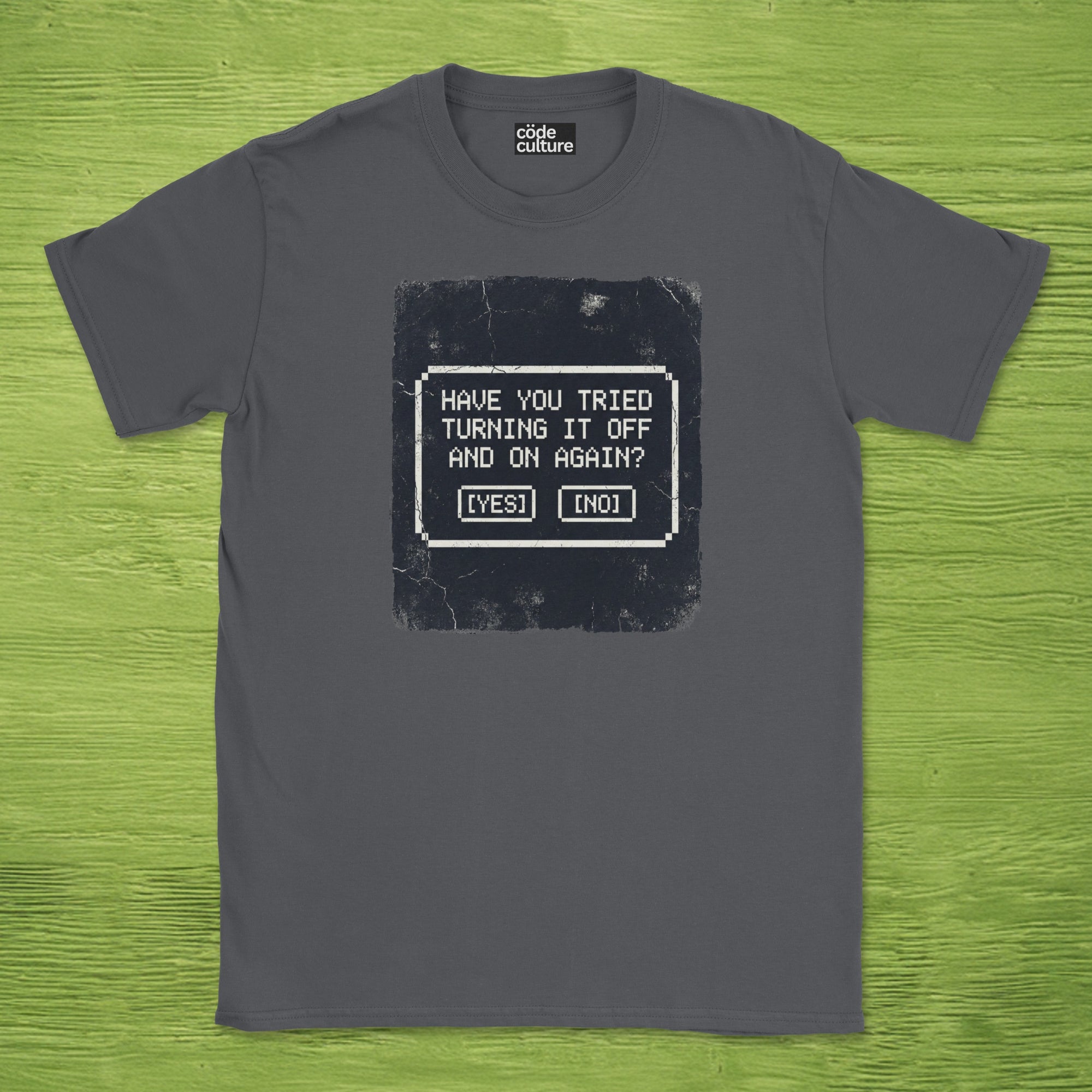 have you tried turning it off and on shirt