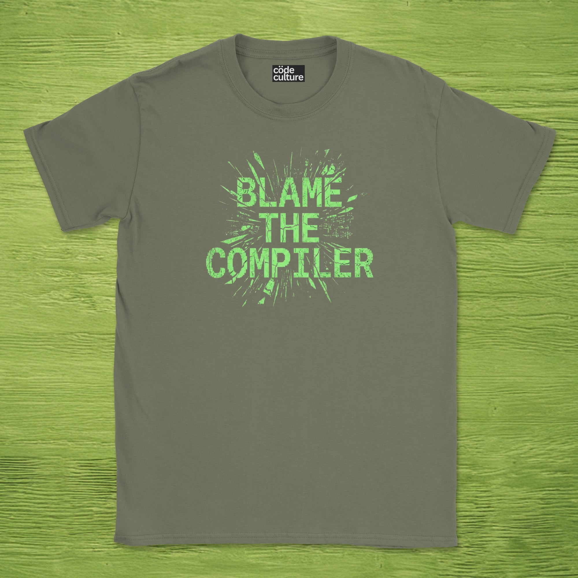 blame the compiler shirt