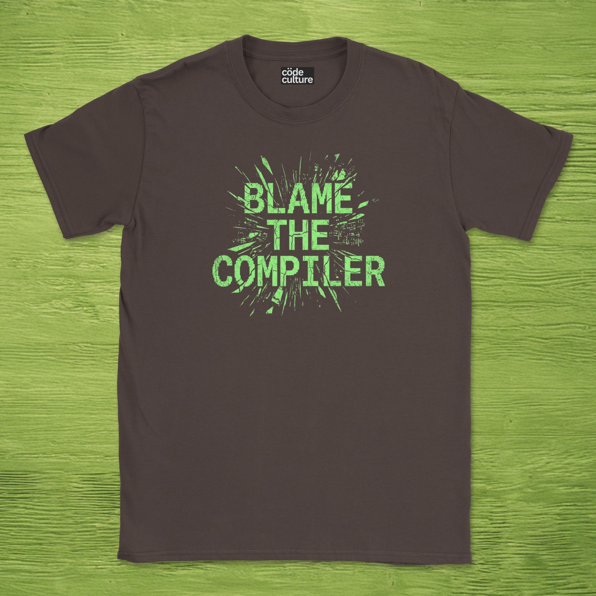 blame the compiler shirt
