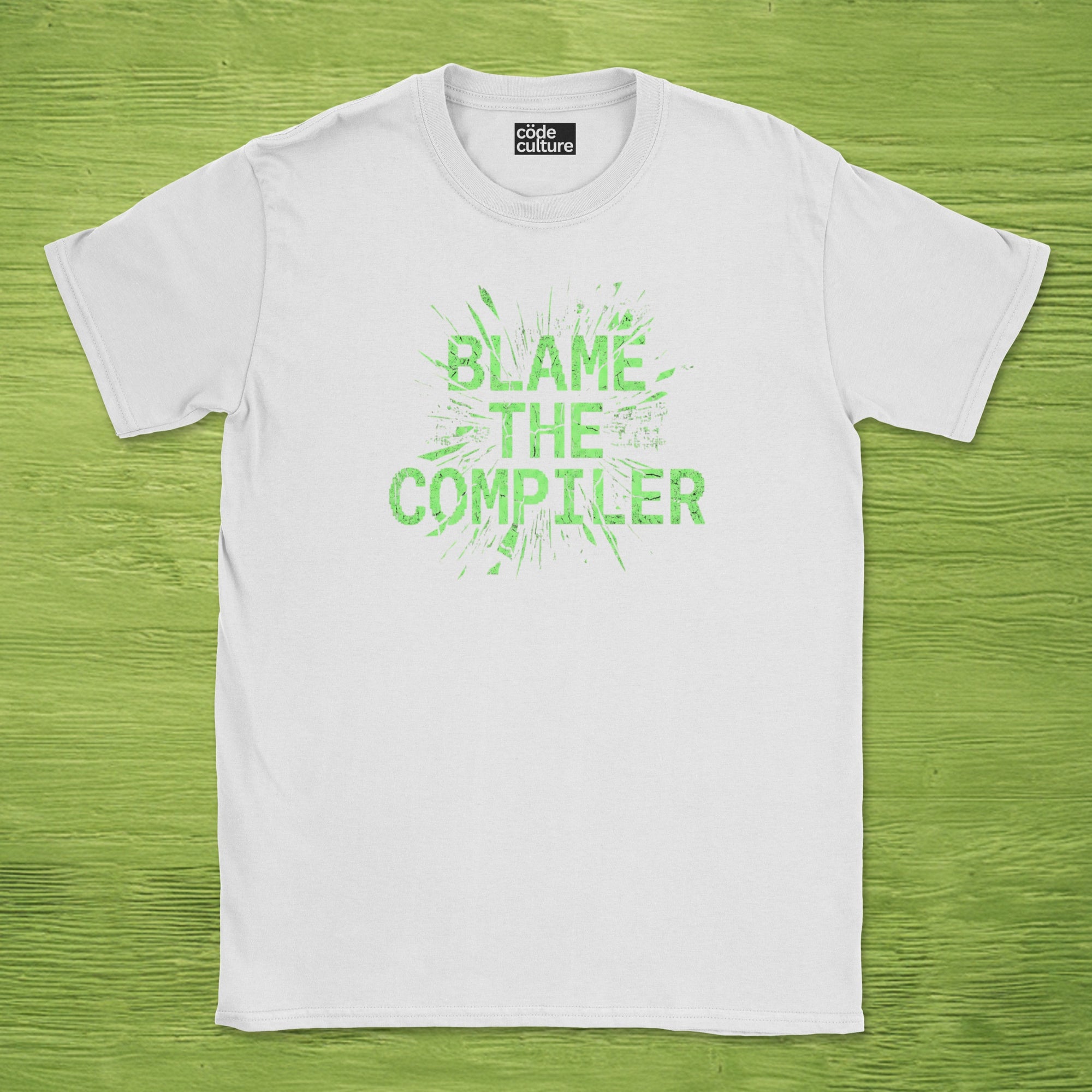 blame the compiler shirt