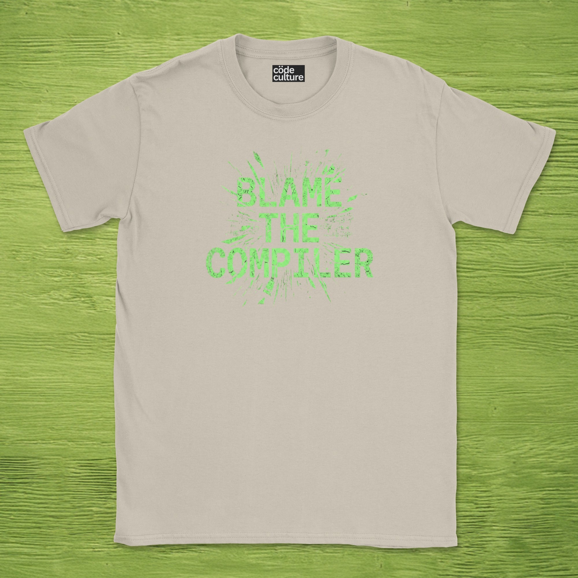 blame the compiler shirt