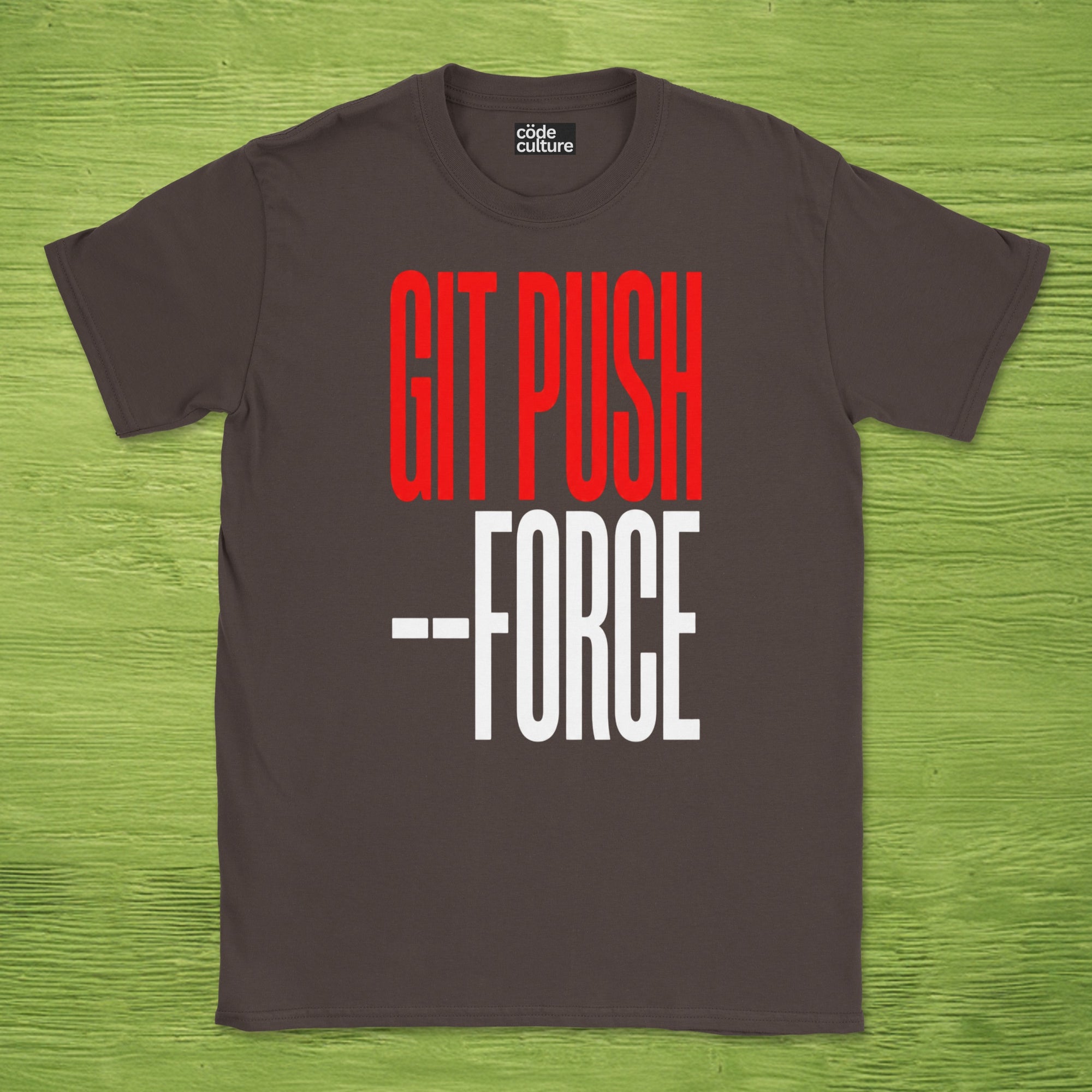 git push --force shirt