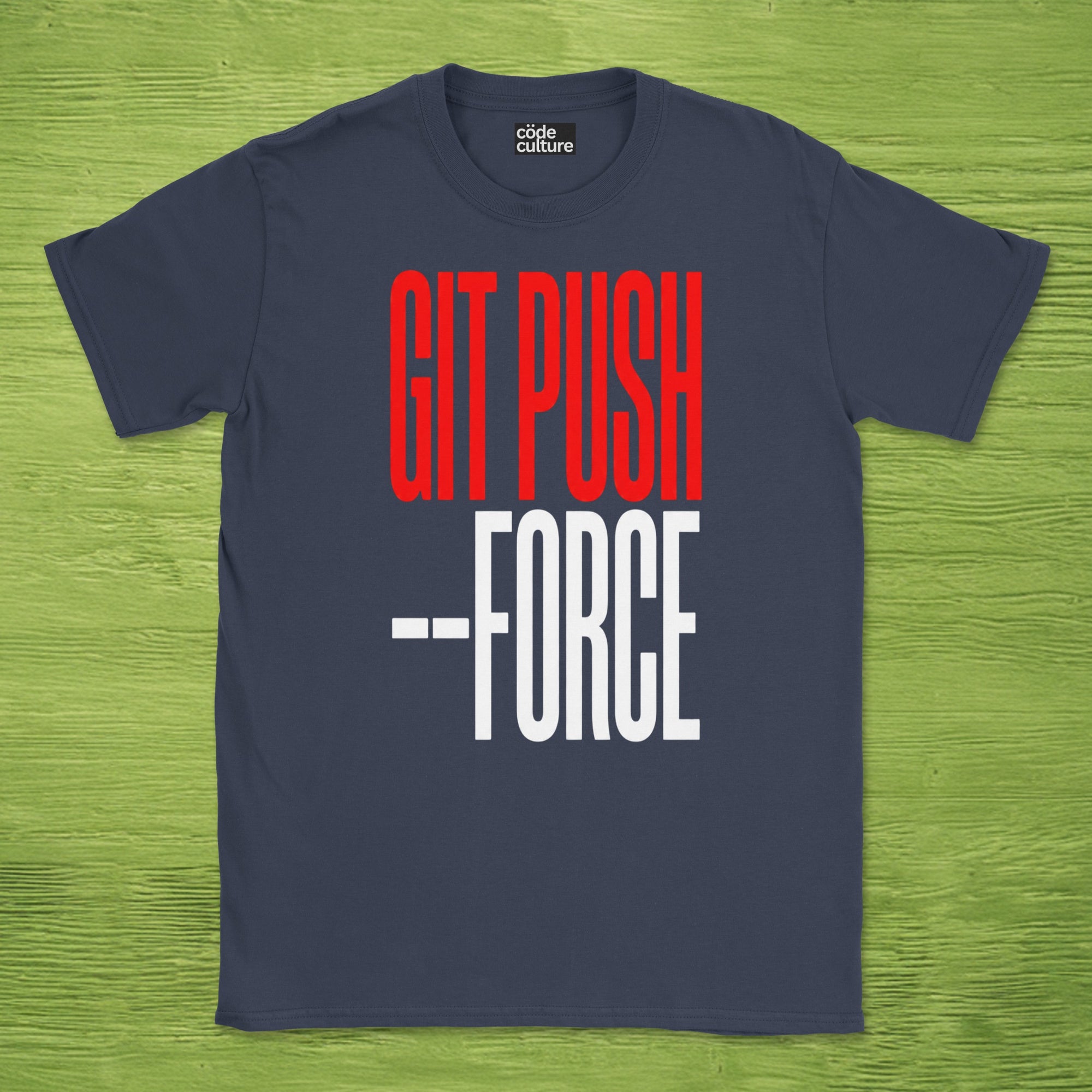git push --force shirt