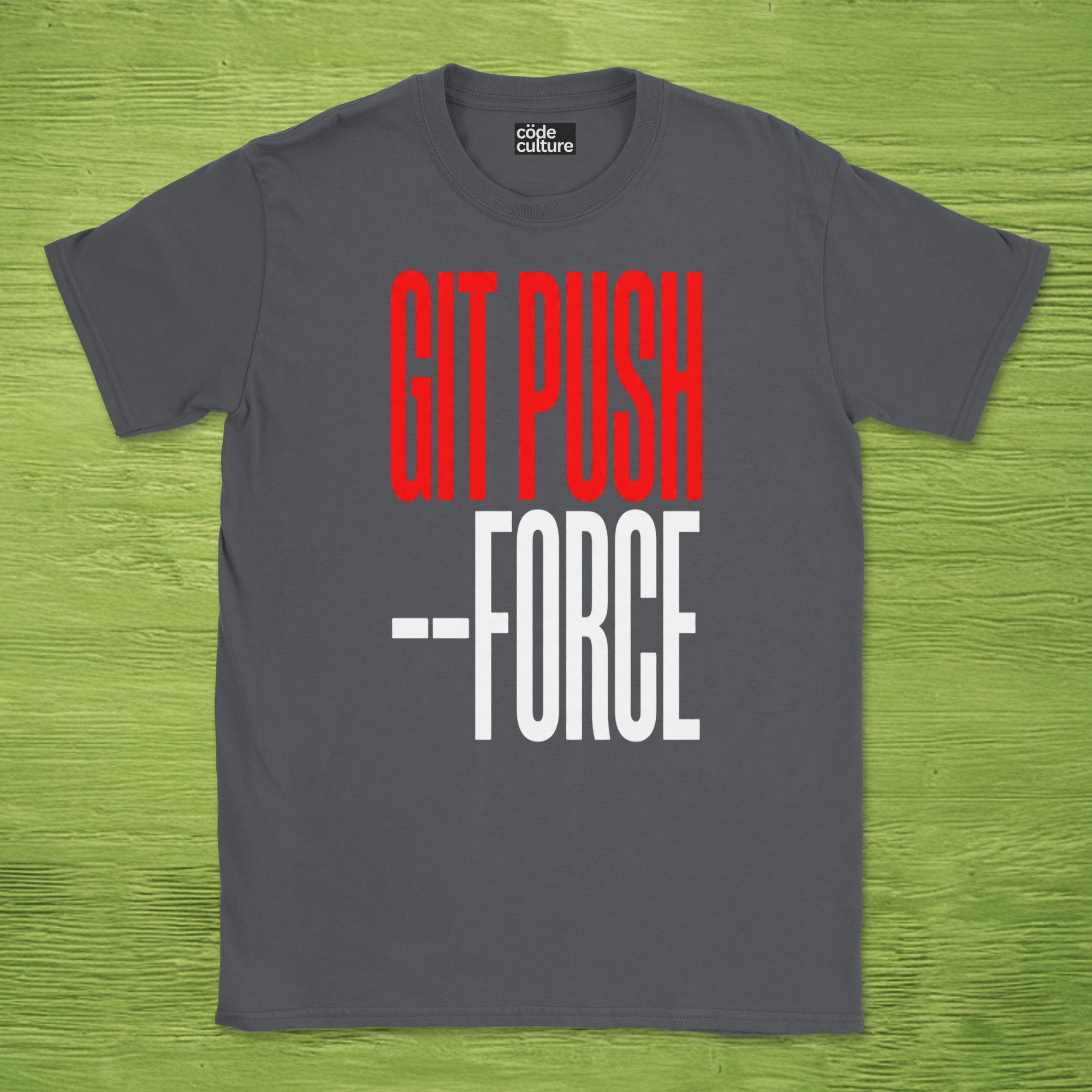 git push --force shirt