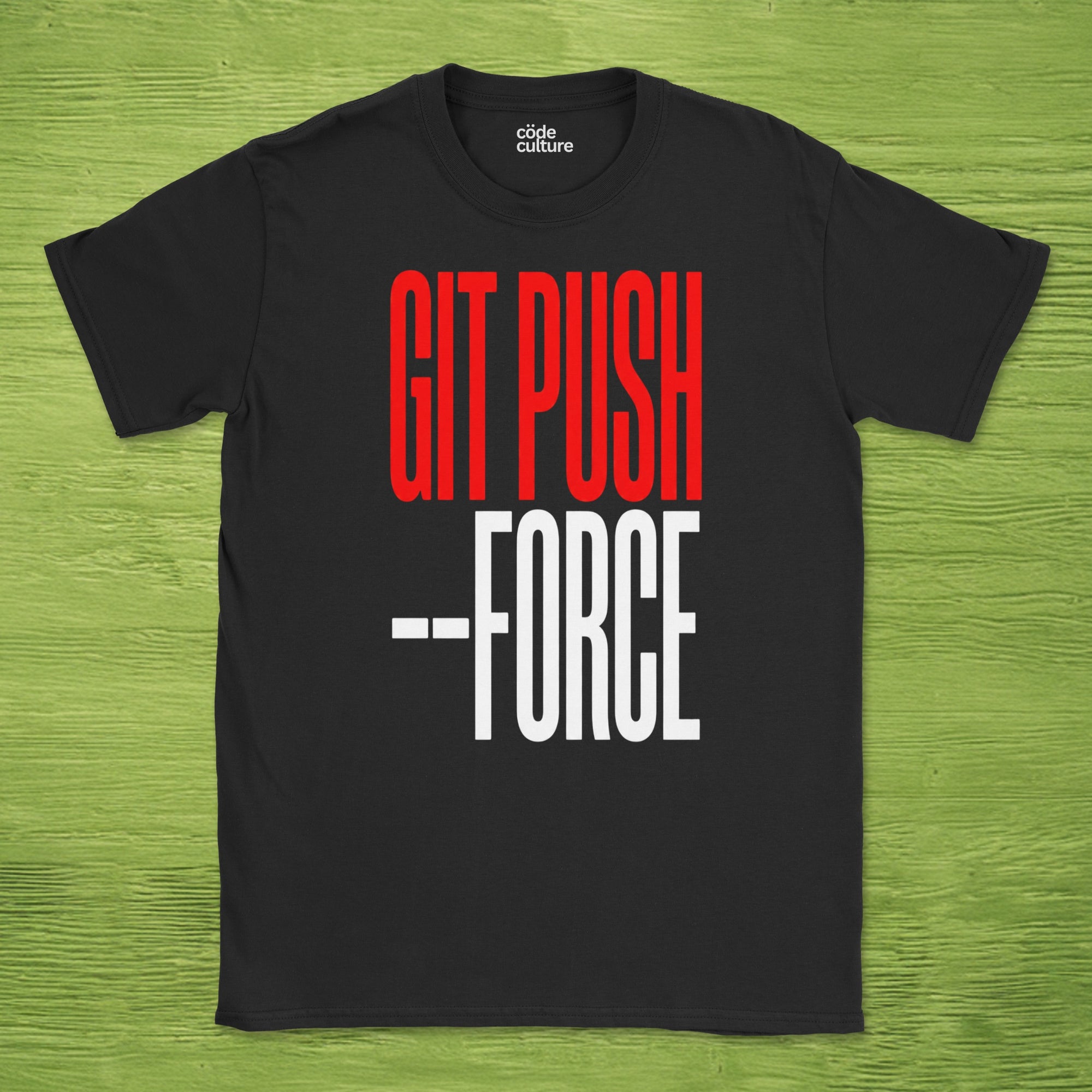 git push --force shirt