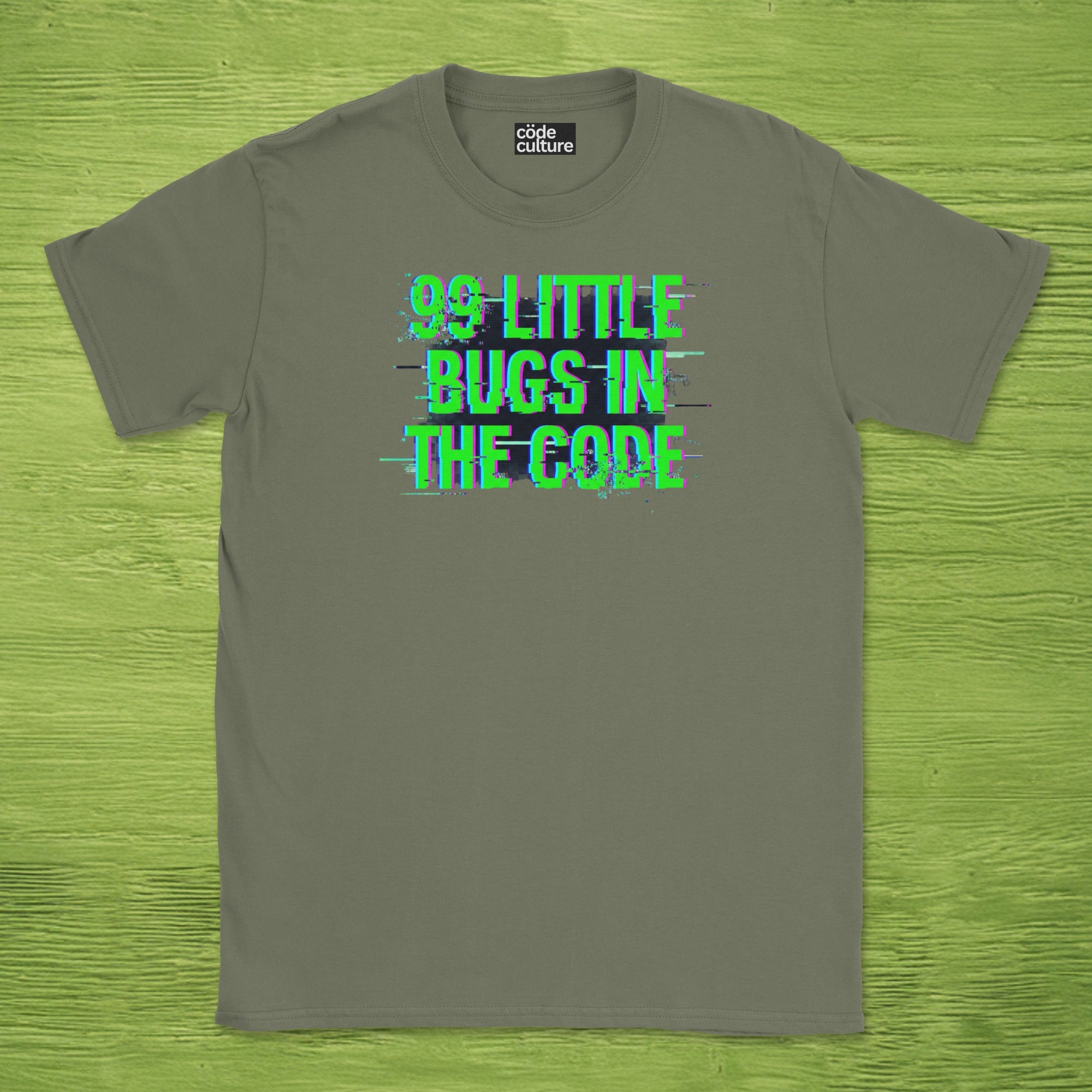 99 little bugs in code shirt