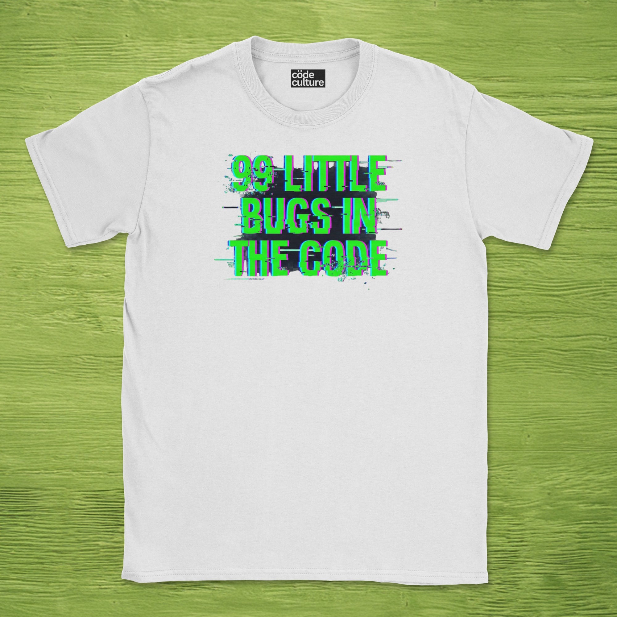 99 little bugs in code shirt